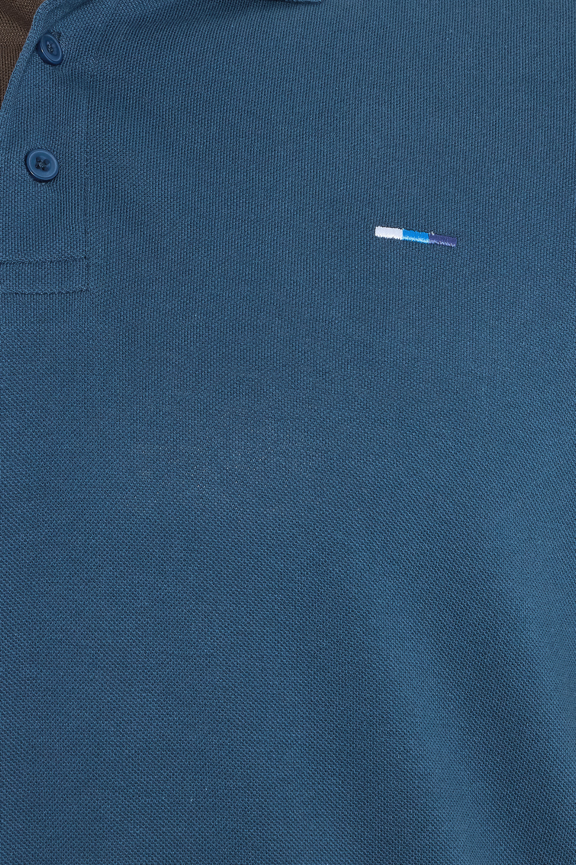 BadRhino Big & Tall Teal Blue Short Sleeve Polo Shirt | BadRhino 7