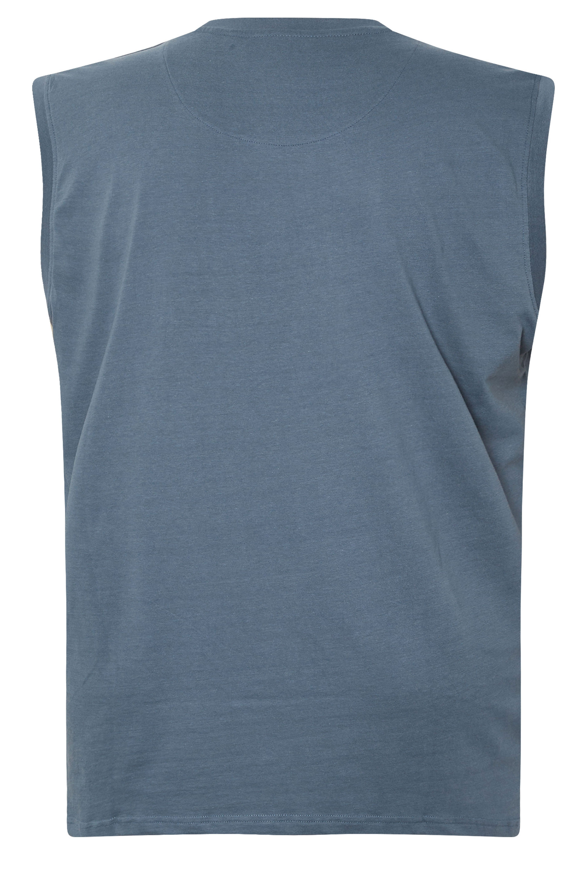 KAM Big & Tall Blue 'Hawaii Surf' Vest | BadRhino 2