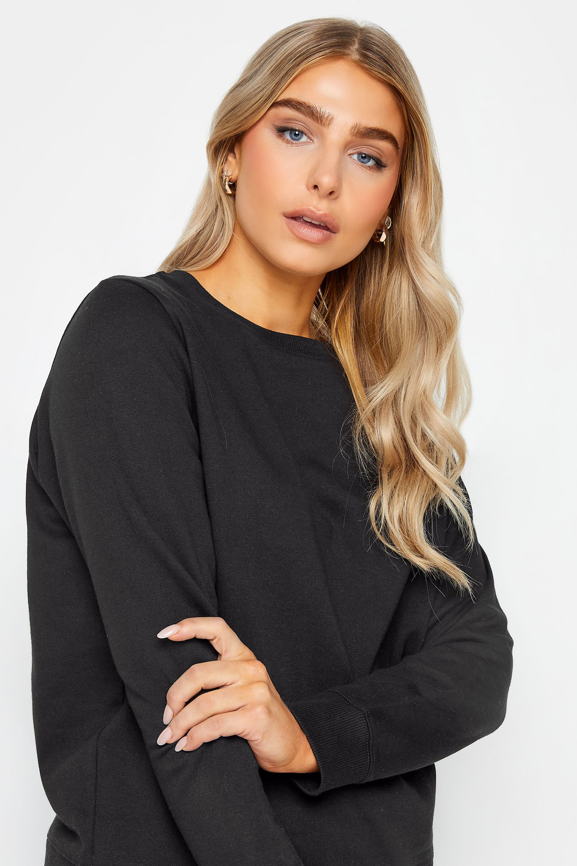 M&Co Black Marl Essential Sweatshirt | M&Co 5
