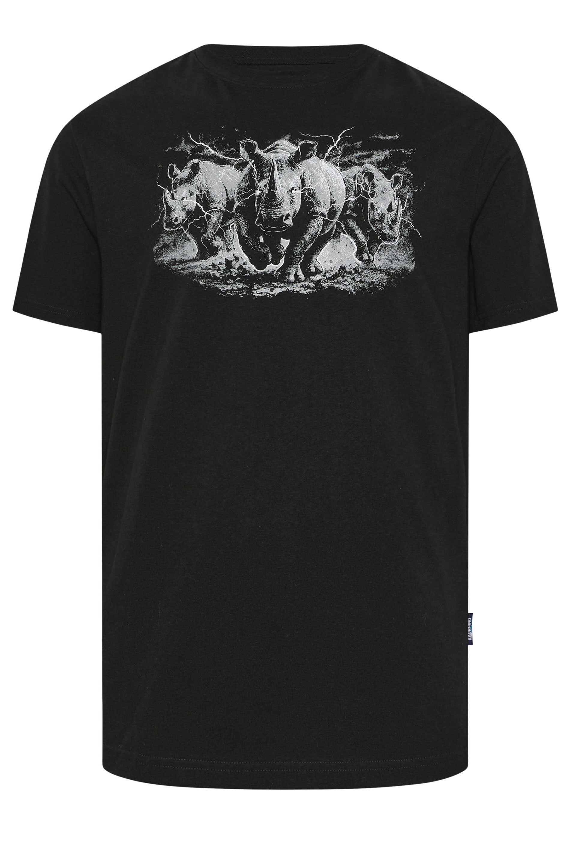 BadRhino Big & Tall Black Rhino Graphic T-Shirt | BadRhino 6