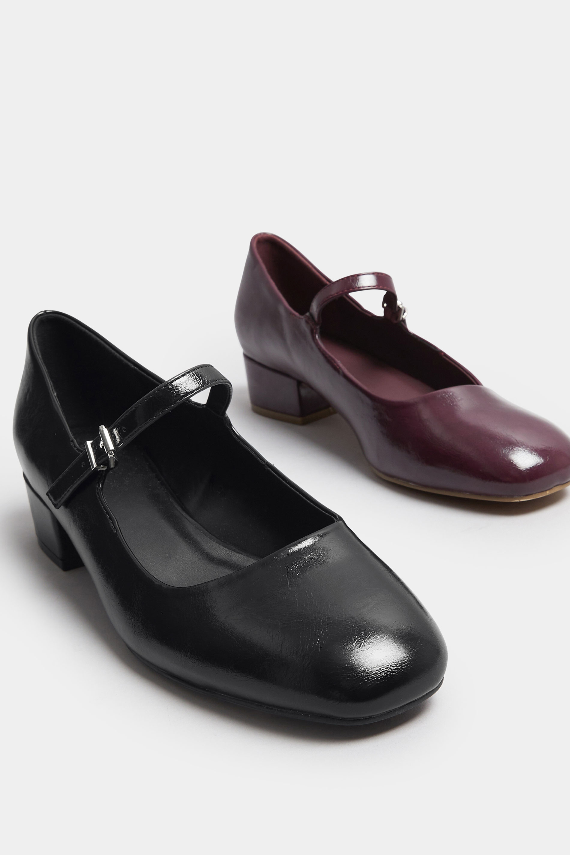 LTS Black Mary Jane Heels In Standard Fit | Long Tall Sally 6