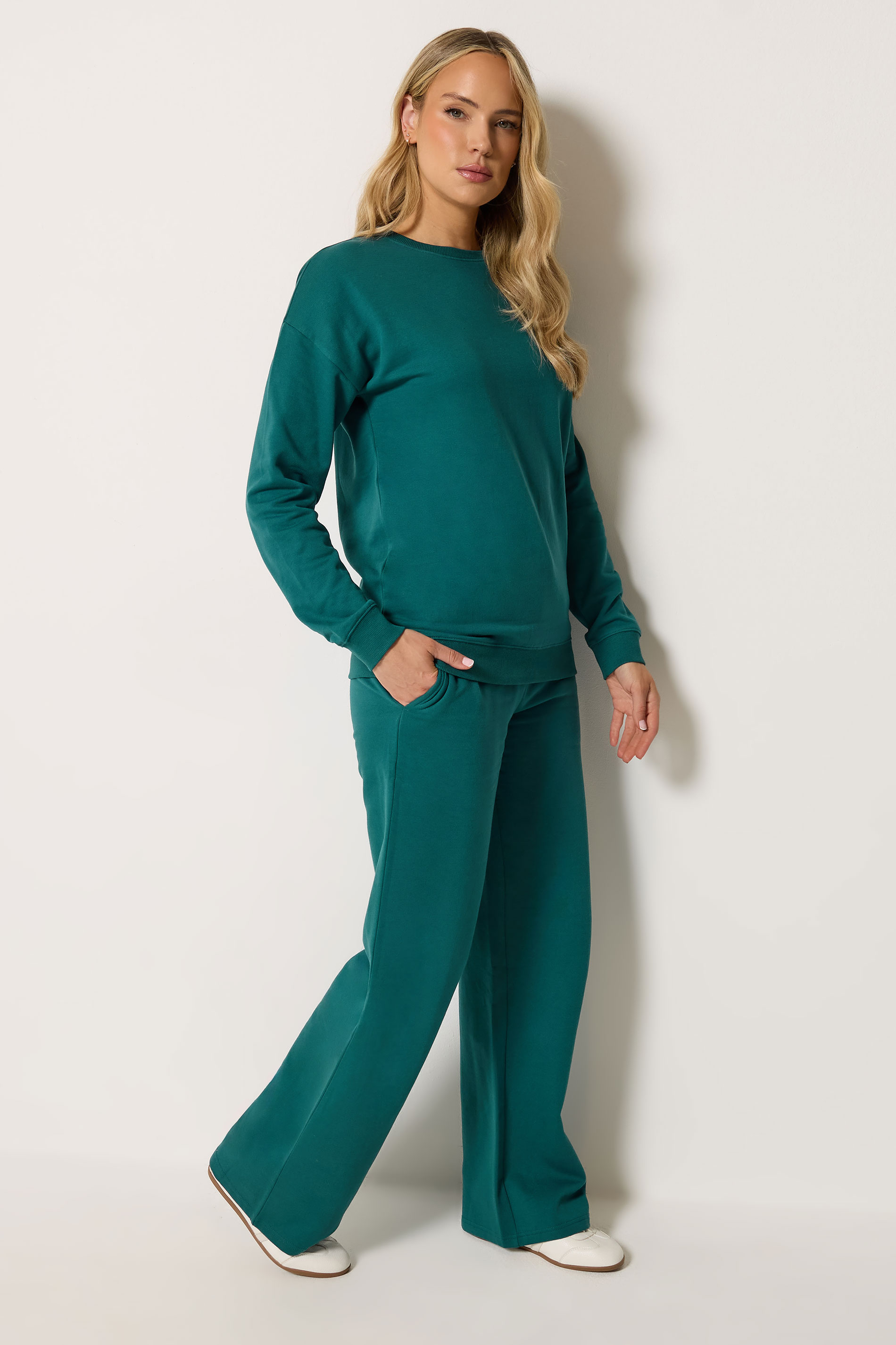 LTS Tall Women's Teal Blue Sweatshirt | Long Tall Sally 1