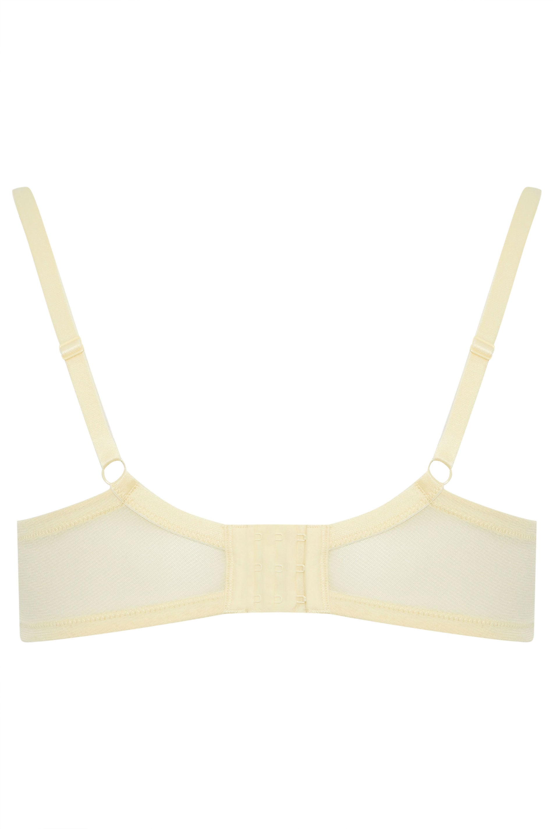 YOURSET 3 PACK Plus Size Black & Yellow Moulded Underwired T-Shirt Bras | Yours Clothing 11