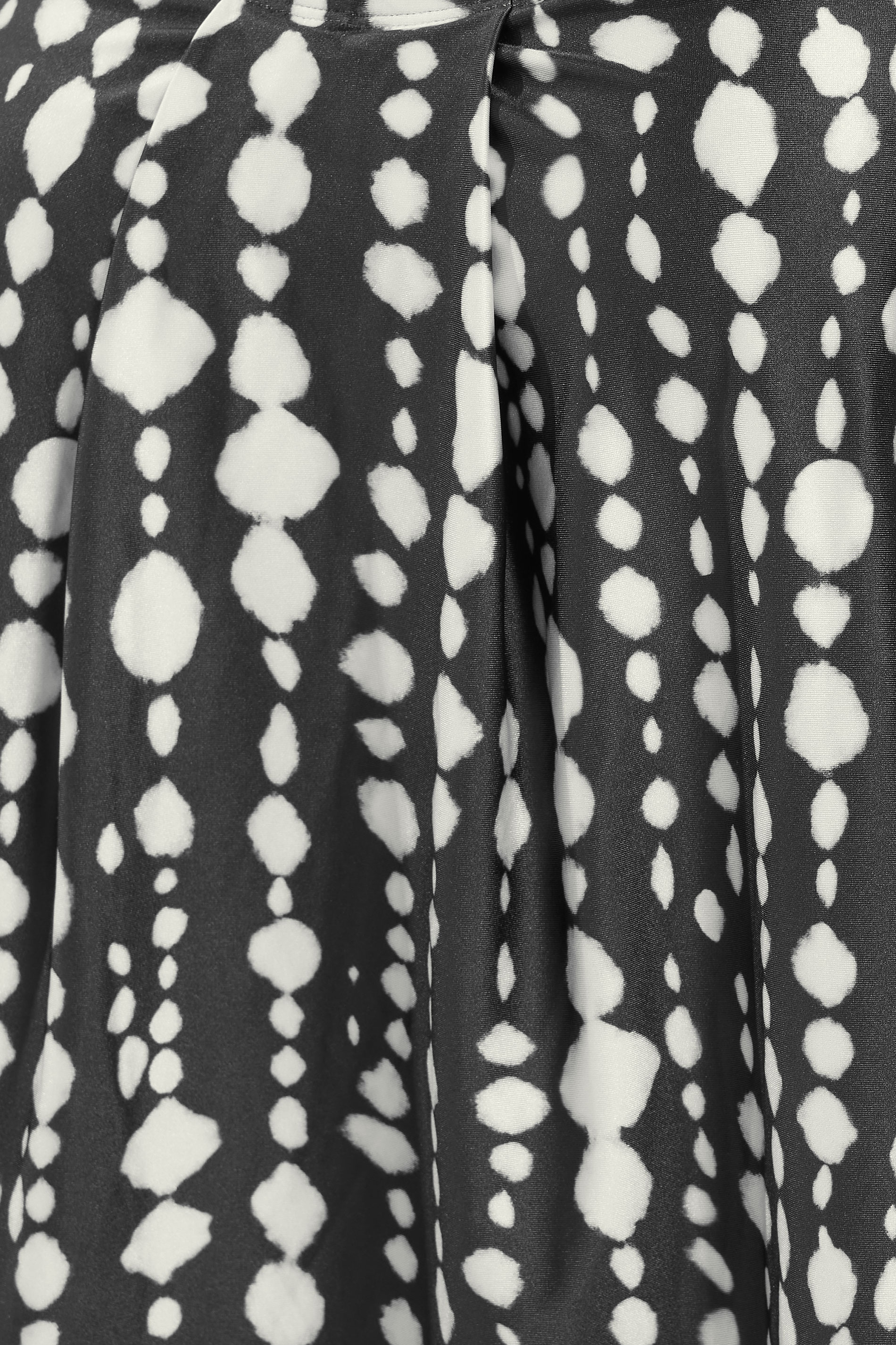 YOURS Plus Size Black Spot Print Tankini Top | Yours Clothing 9
