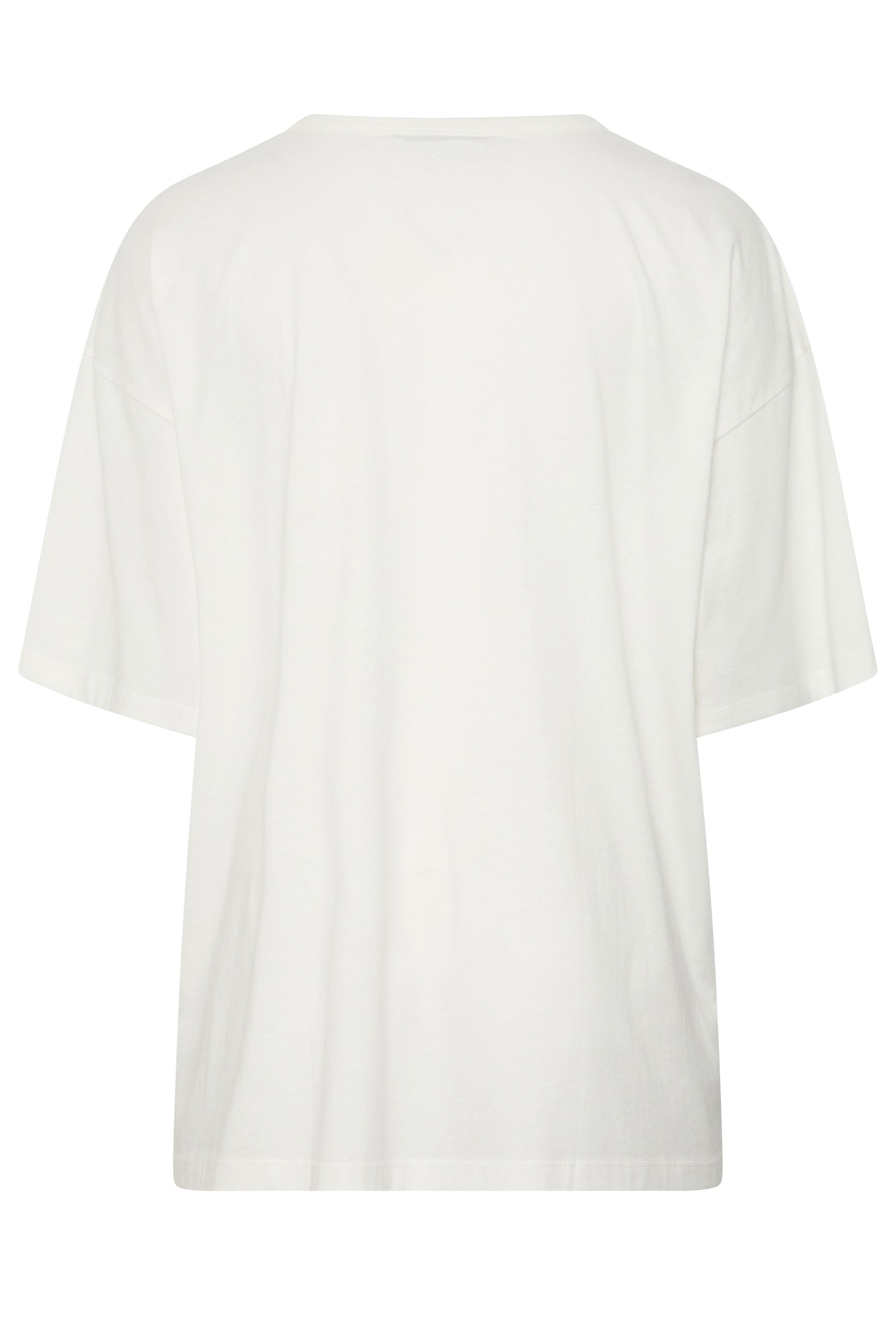 YOURS Plus Size  Ivory White Spicy Margarita T-Shirt | Yours Clothing 7