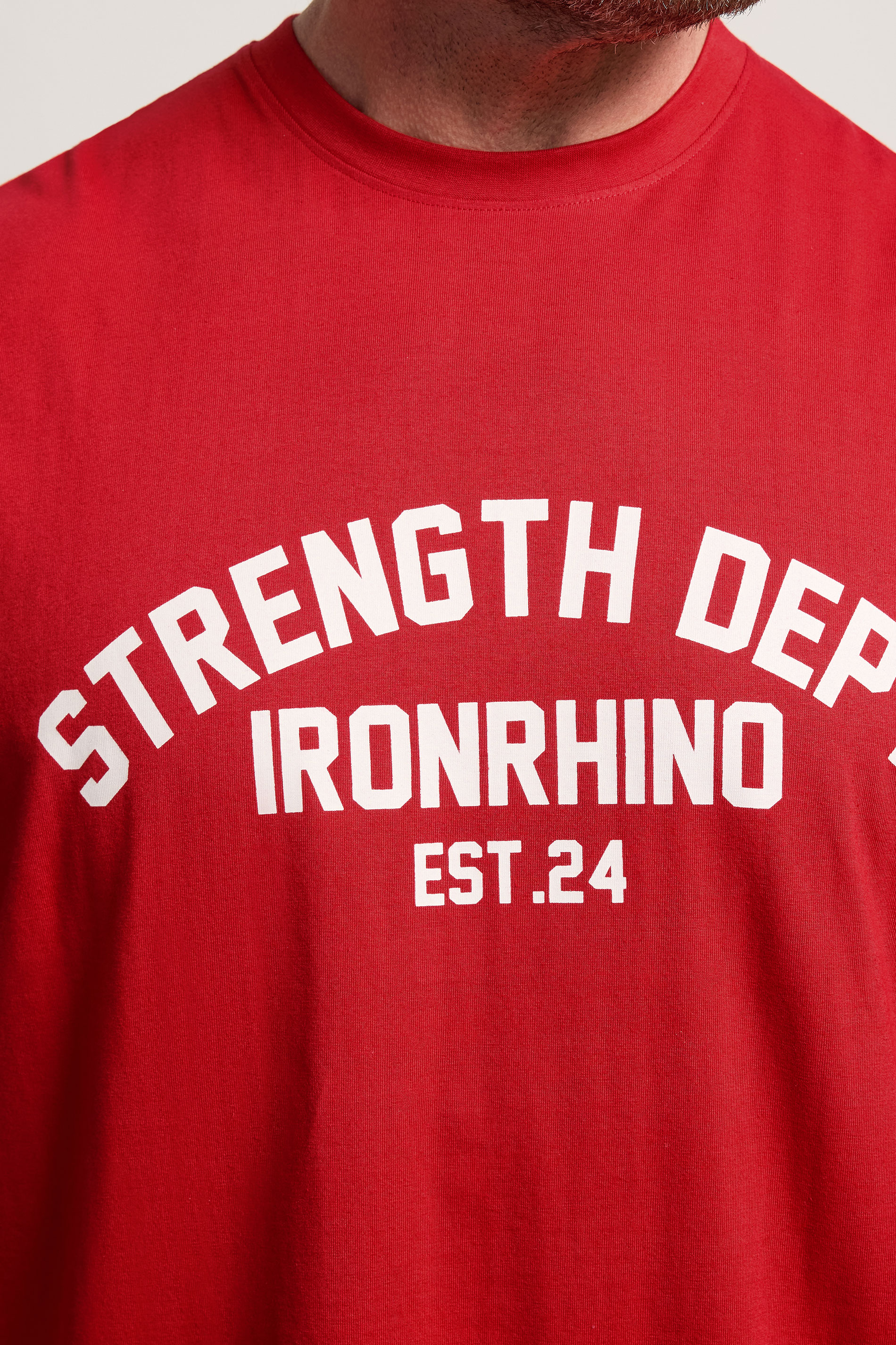 IronRhino Big & Tall Samba Red Strength Dept Vest | BadRhino 5