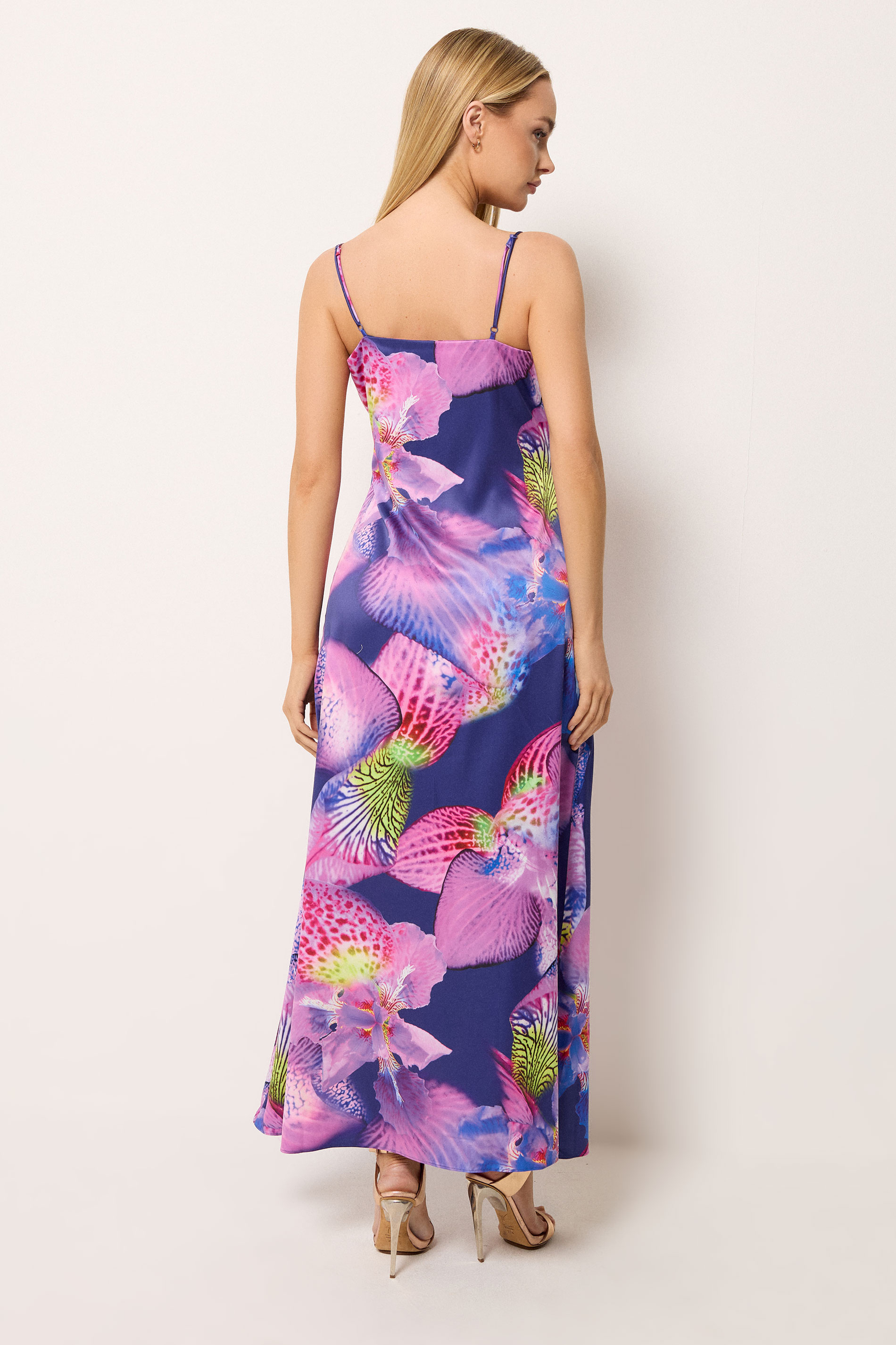 STAR Purple Floral Cowl Neckline Maxi Dress | StarByJM 2