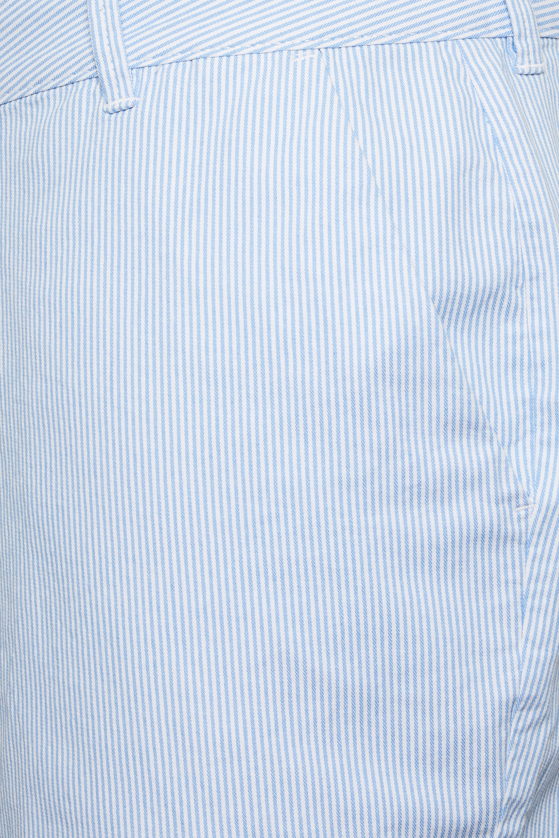BadRhino Big & Tall Mens Light Blue Stripe Chino Shorts | BadRhino  2