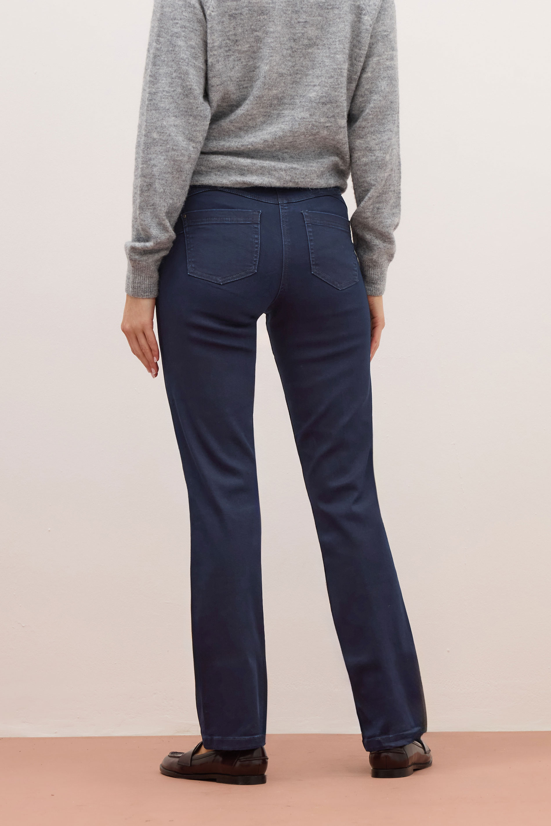LTS PREMIUM Tall Women's Indigo Blue Lift & Shape Slim Leg Jeans | Long Tall Sally 2