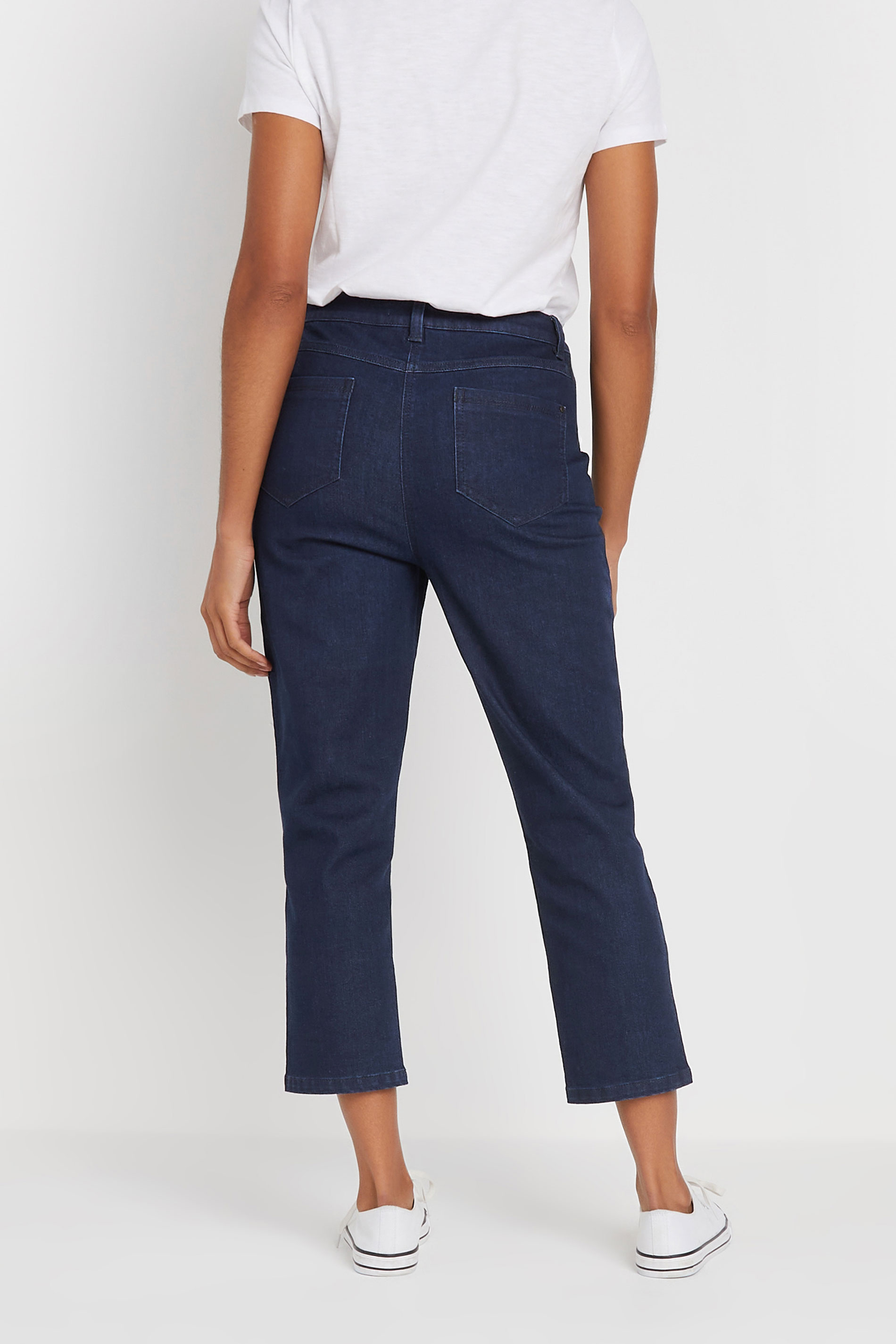 M&Co Indigo Blue Cropped Jeans | M&Co 2