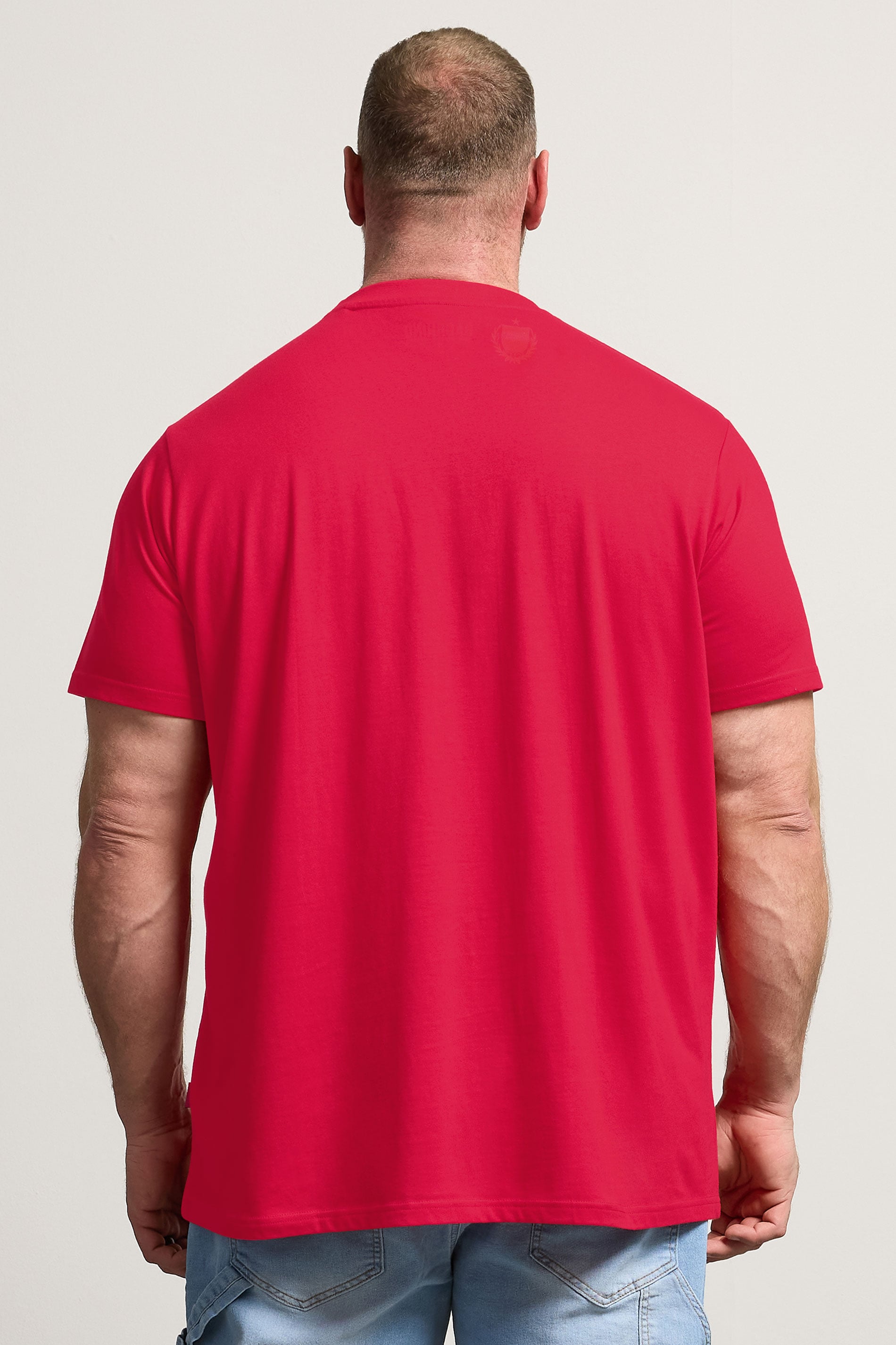 BadRhino Big & Tall Red England Crest T-Shirt | BadRhino 2