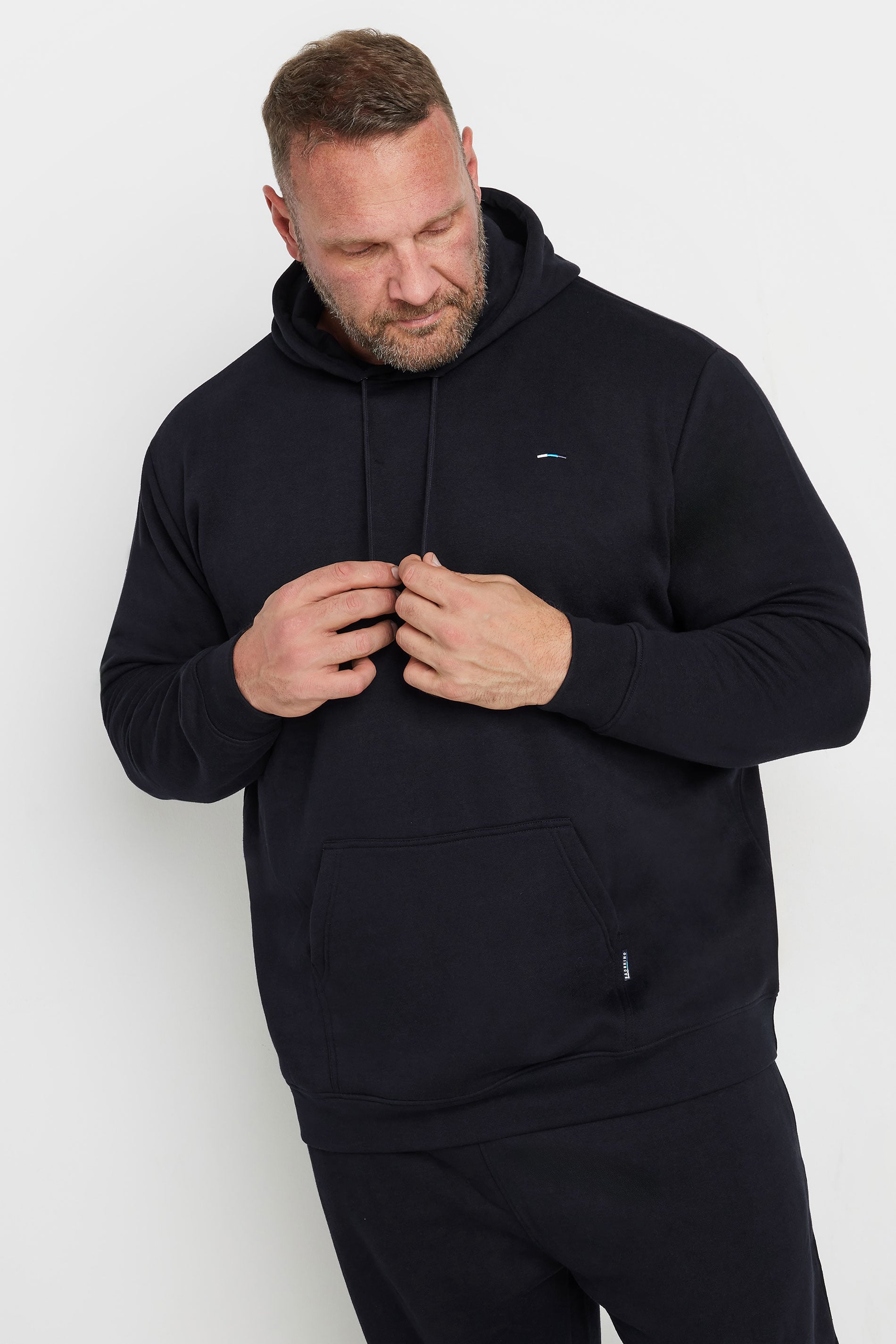 BadRhino Big & Tall 2 PACK Navy Blue Core Hoodies | BadRhino 1