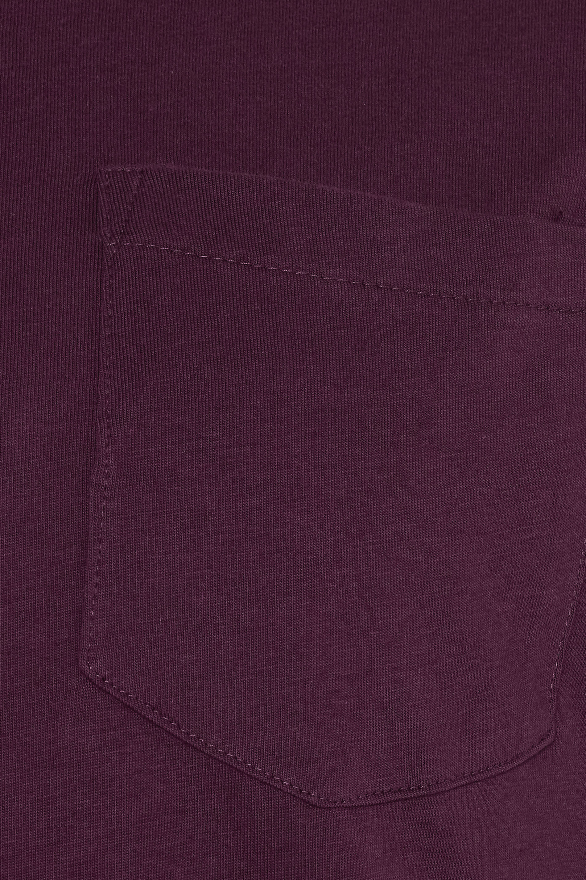 KAM Big & Tall Fig Purple Ringer T-Shirt | badRhino 4