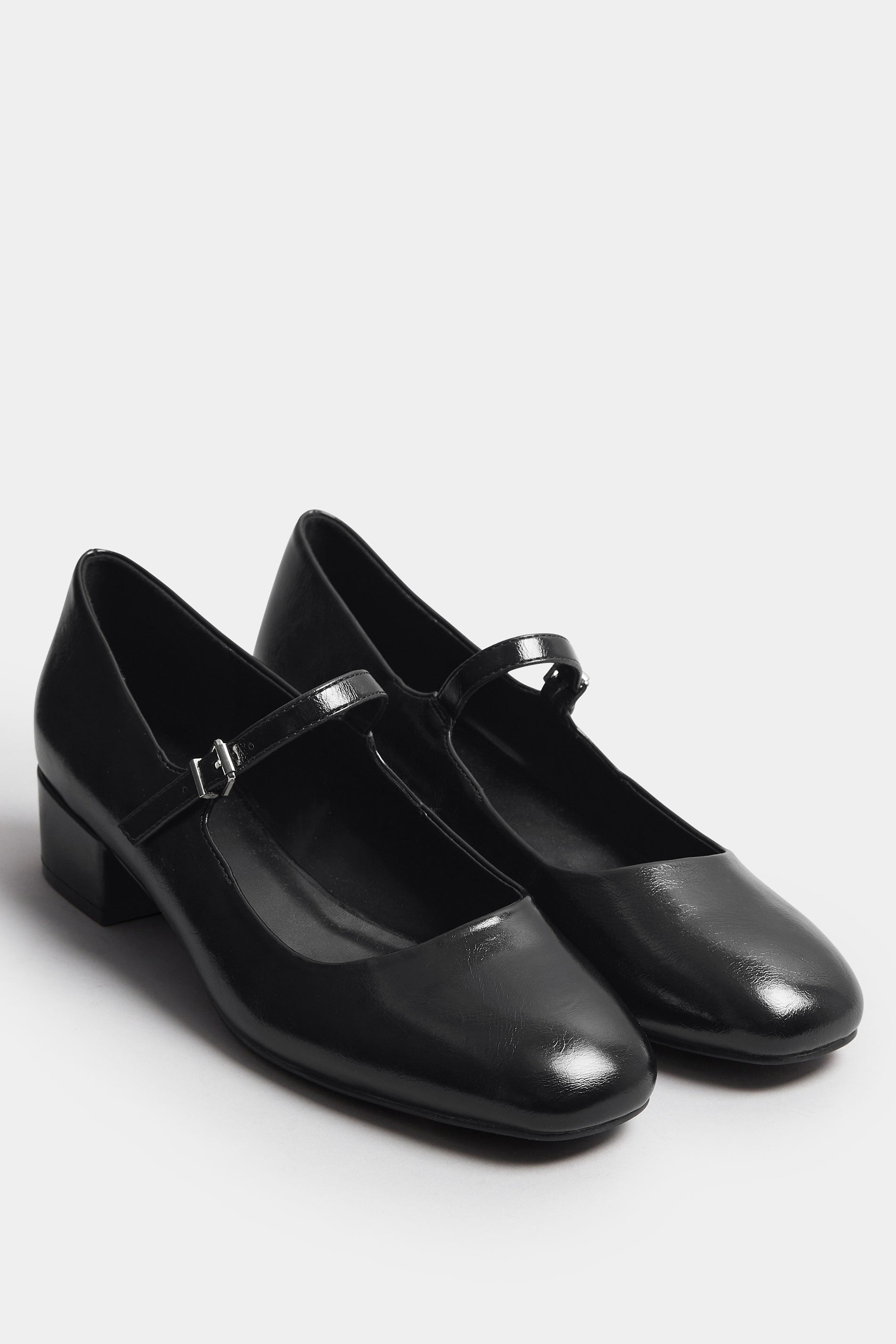 LTS Black Mary Jane Heels In Standard Fit | Long Tall Sally 1