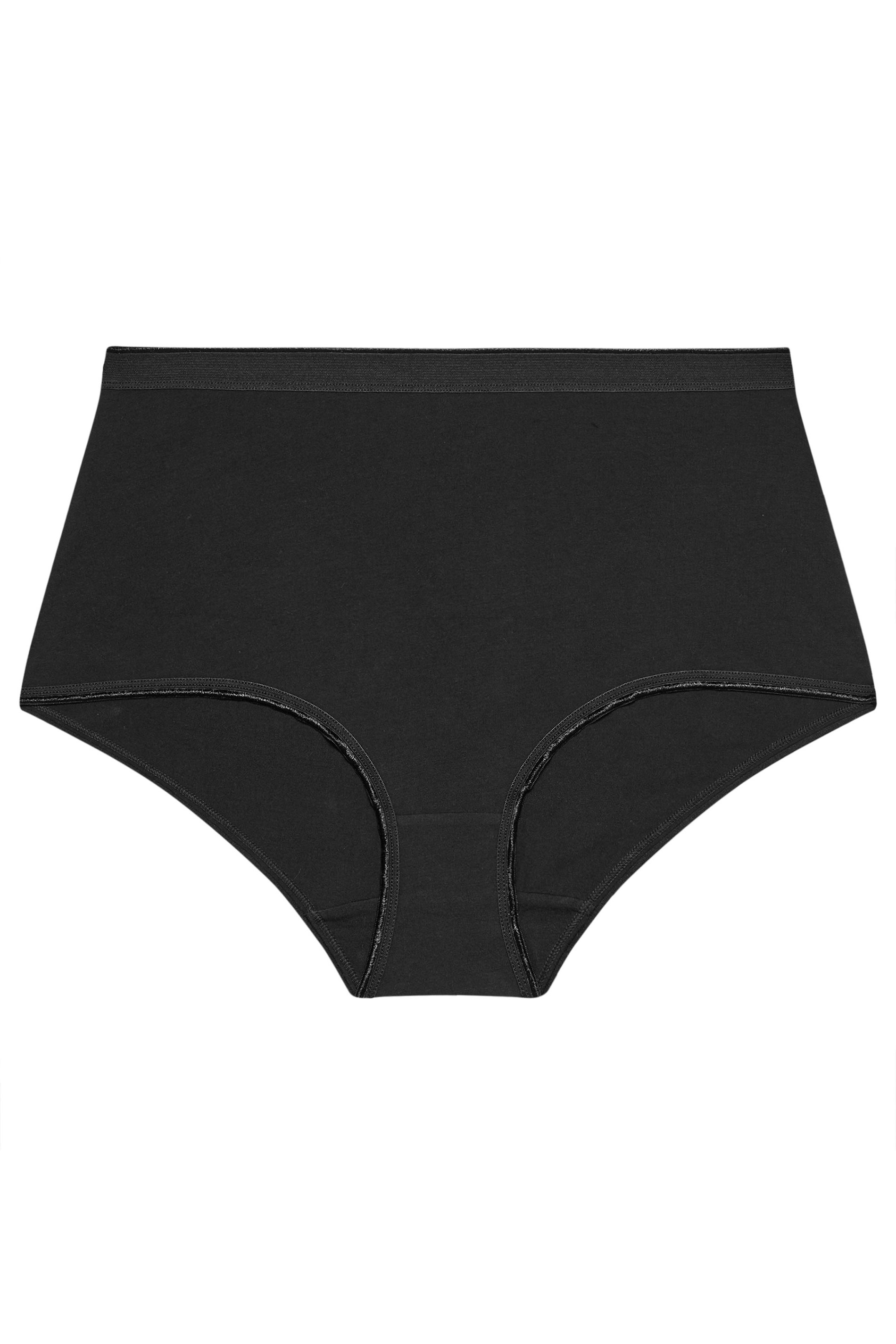 YOURSET 5 PACK Plus Size Purple Ditsy Print Full Briefs | Yours Clothing 10
