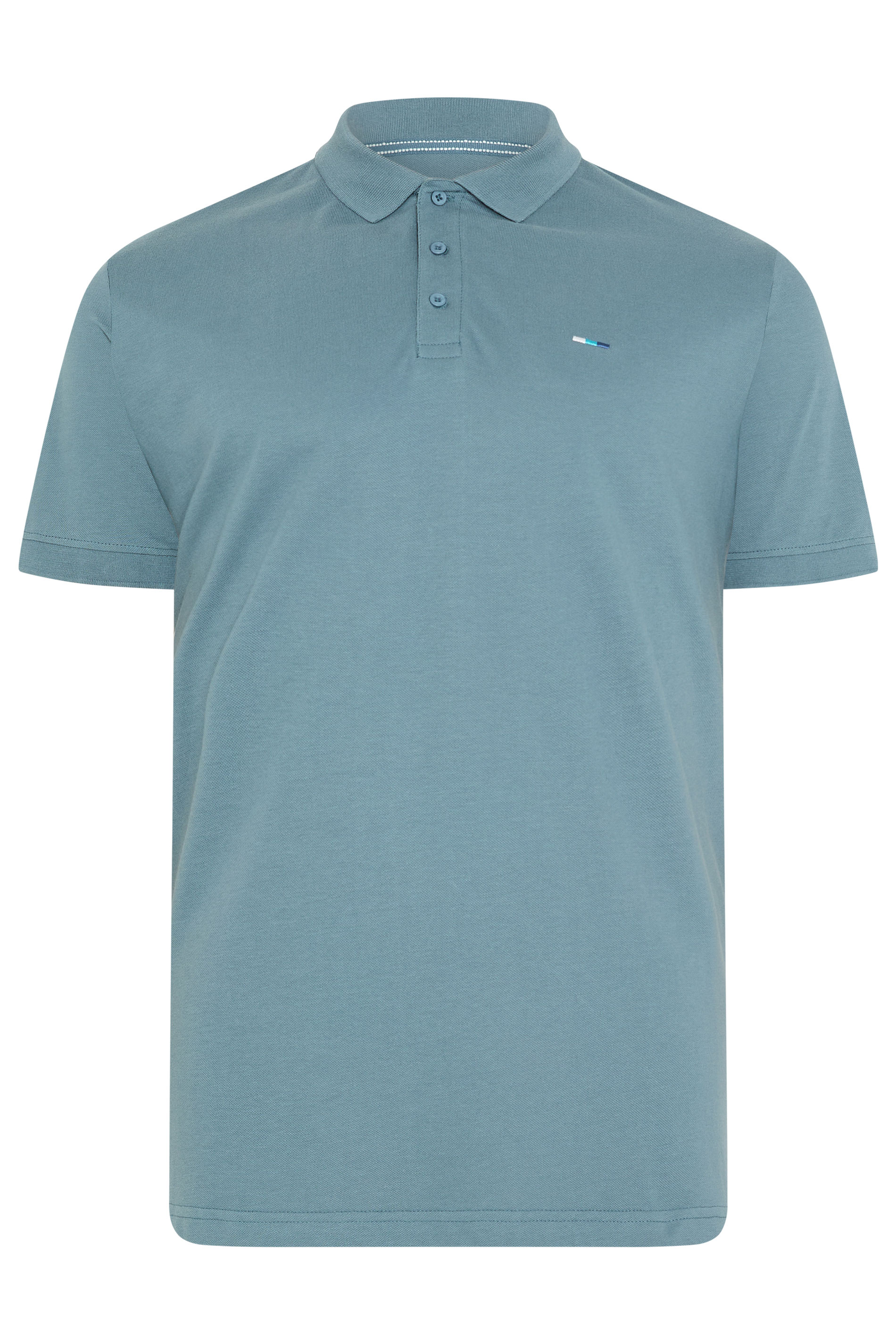 BadRhino Big & Tall Blue Mirage Core Polo Shirt | BadRhino 5