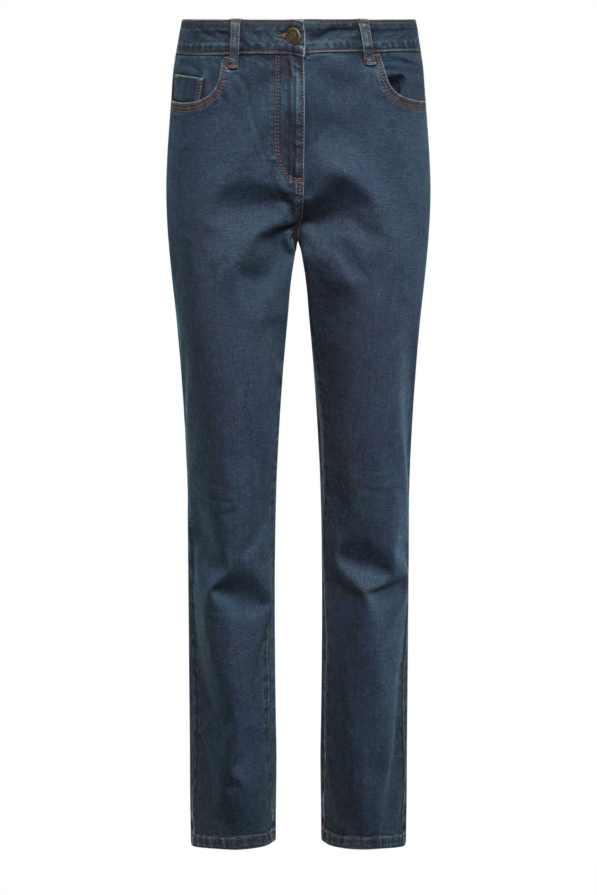 M&Co Indigo Blue Straight Leg Jeans | M&Co 5