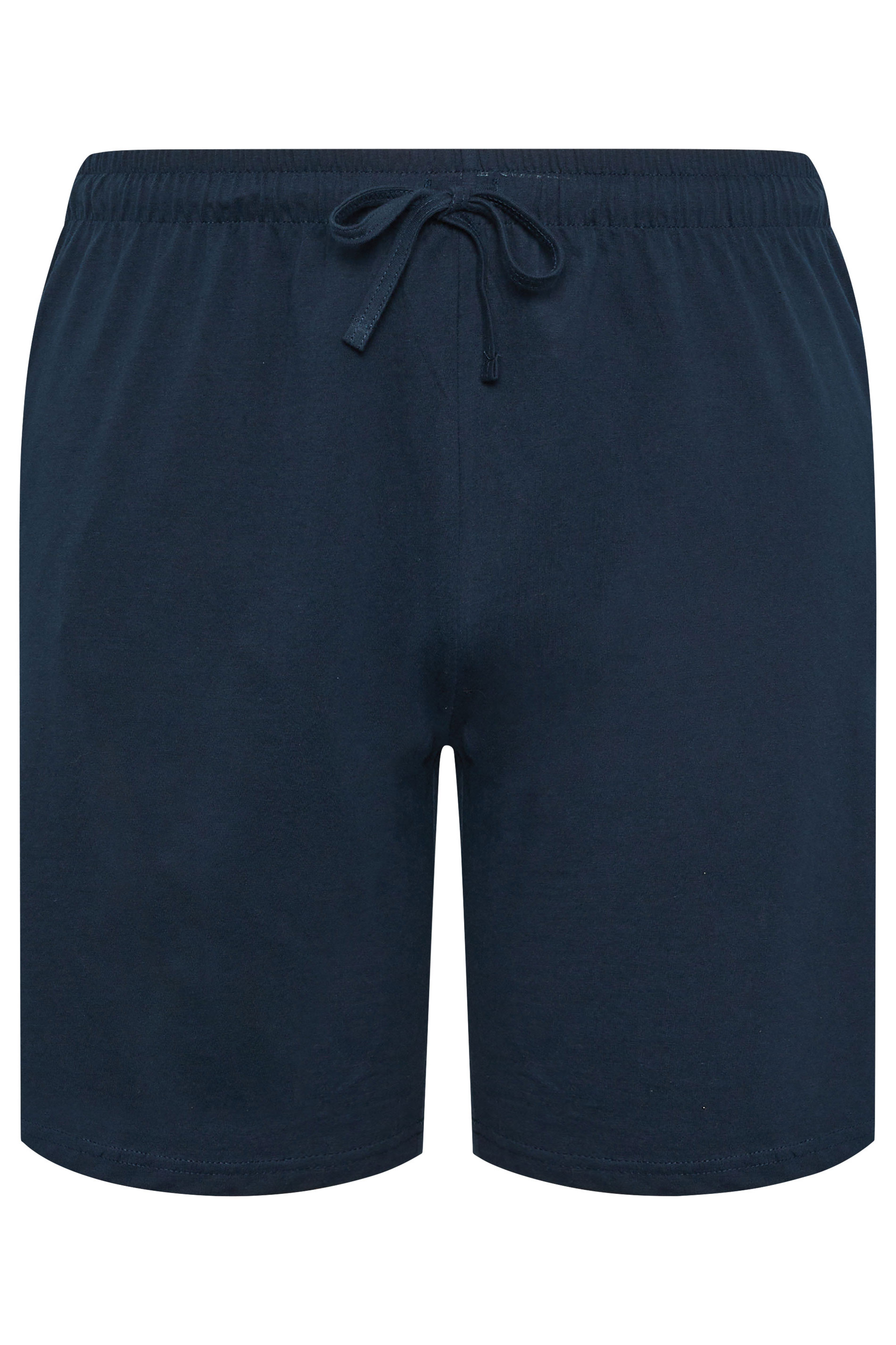 BadRhino Big & Tall Navy Blue Lightweight Lounge Shorts | BadRhino 5