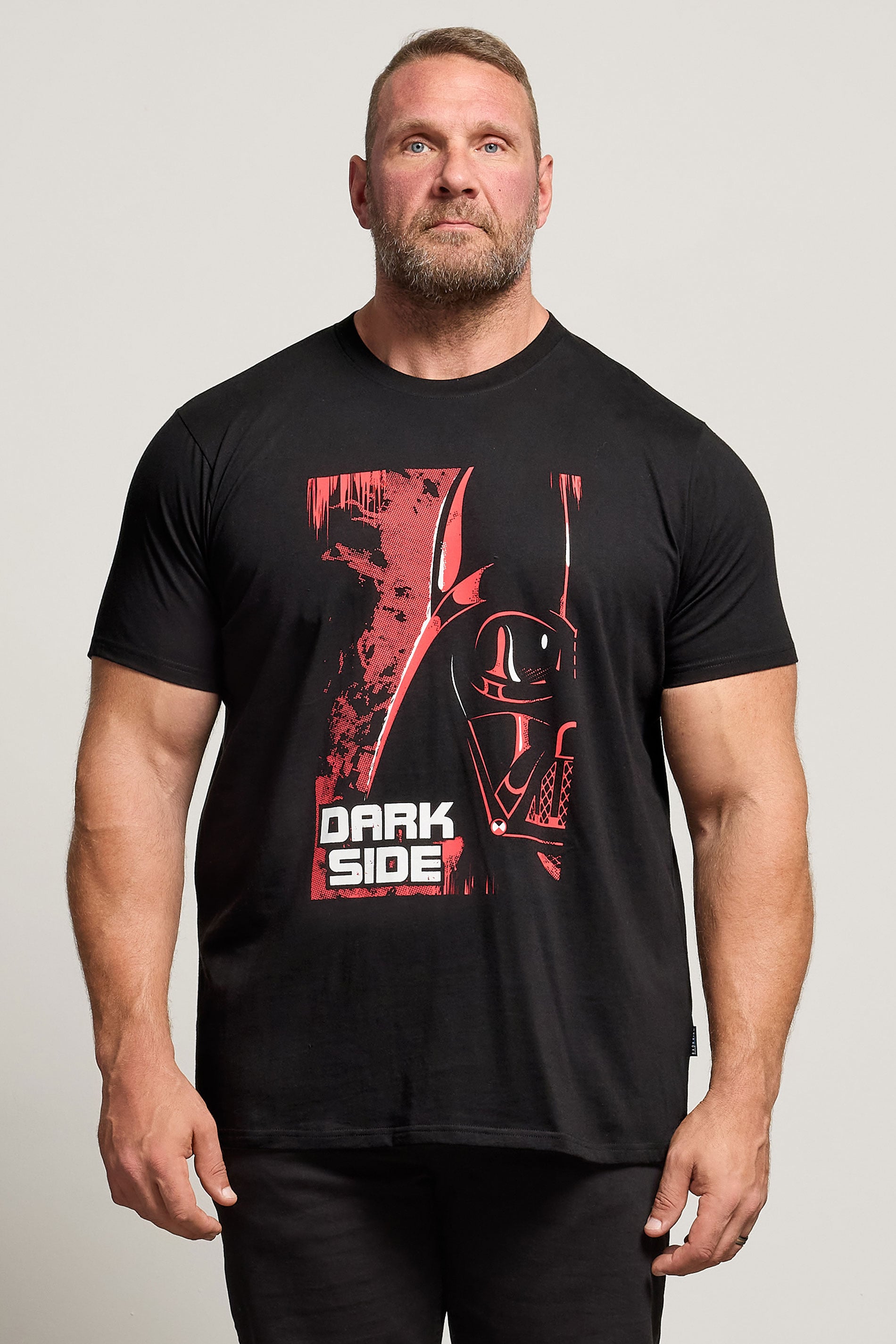 BadRhino Big & Tall Black Star Wars Graphic T-Shirt | BadRhino 3