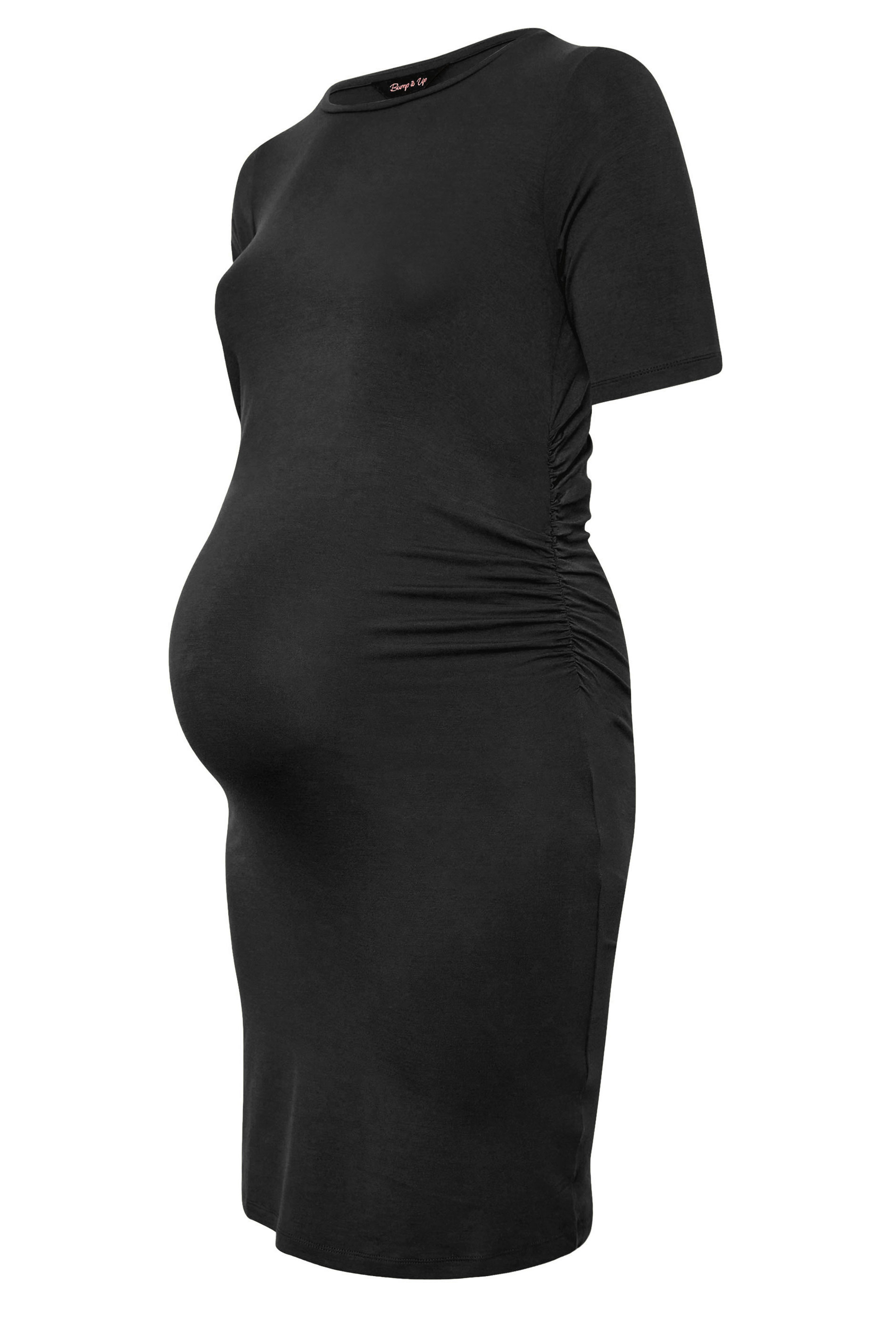  BUMP IT UP MATERNITY Plus Size Black Essentials Kit | Yours Clothing 13