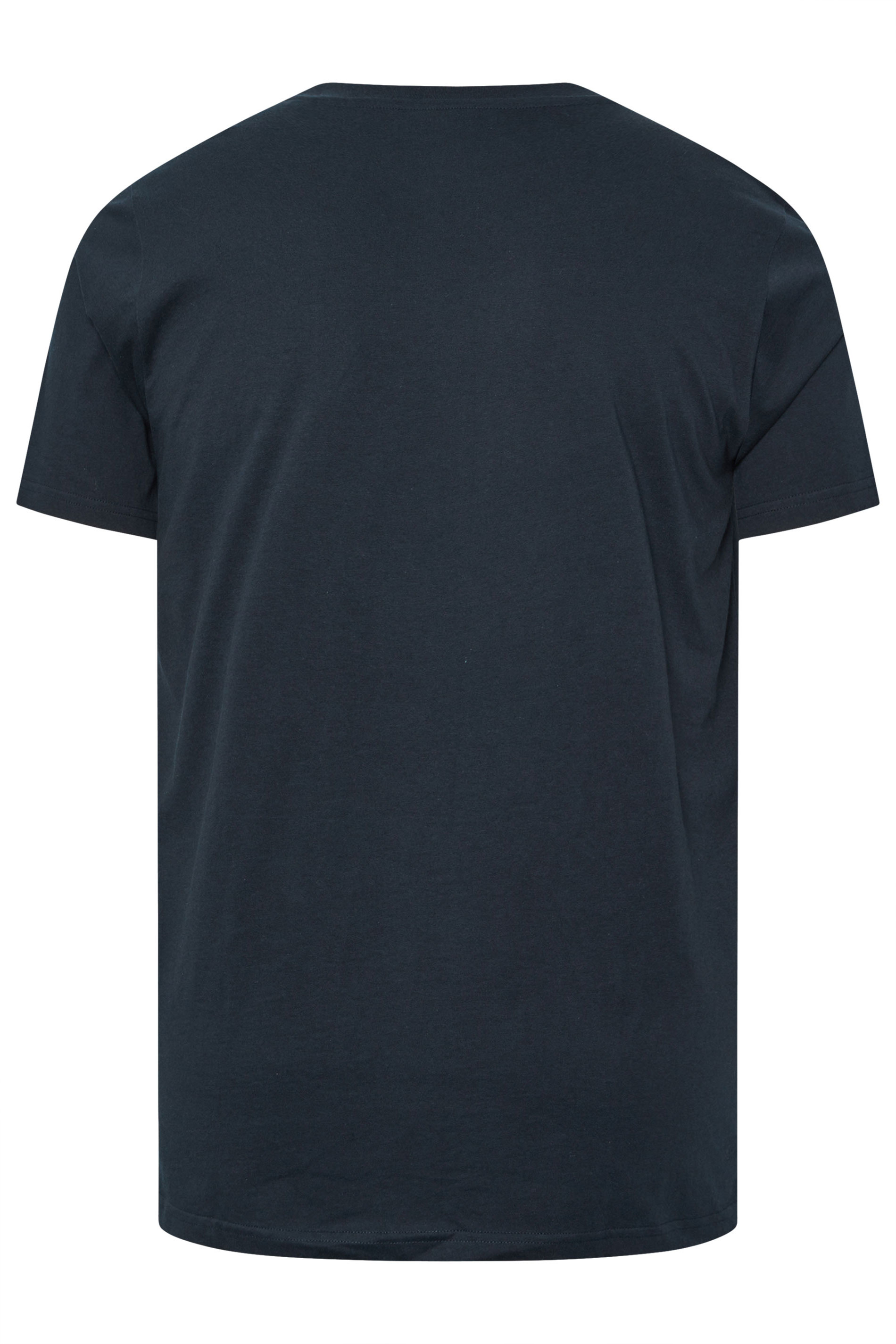 BadRhino Big & Tall Black/Blue/Red/Green/Navy 5 Pack Extra Long T-Shirts | BadRhino 9