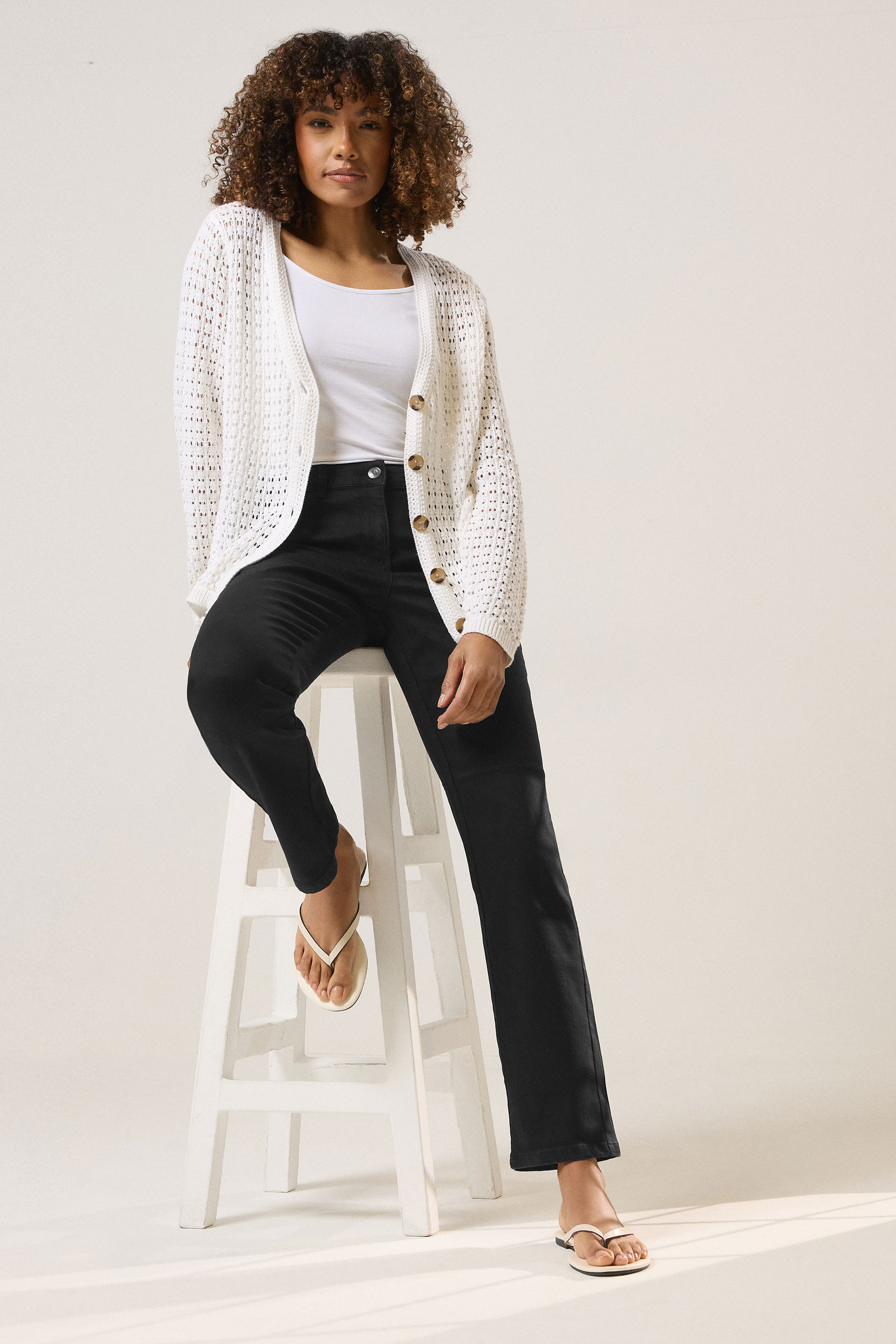 M&Co Black Straight Leg Jeans | M&Co 4