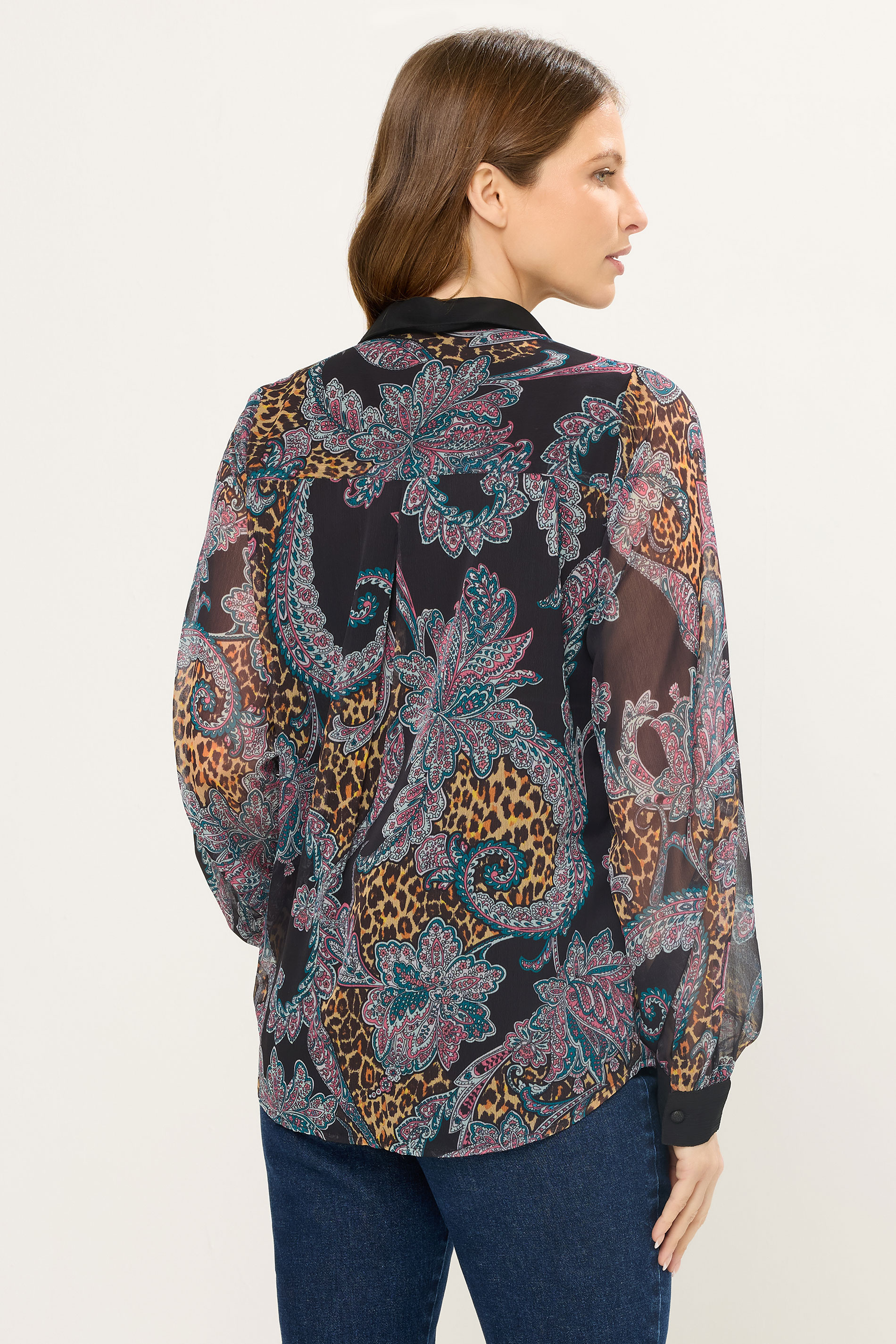 STAR Black Paisley Print Shirt | StarByJM 4