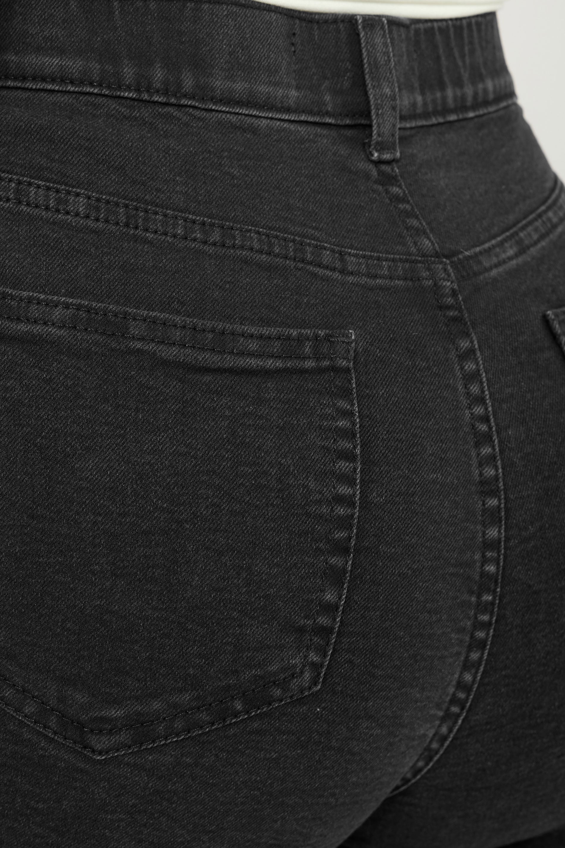 YOURS Plus Size Black Washed Boyfriend Jeans | Yours Clothing 7
