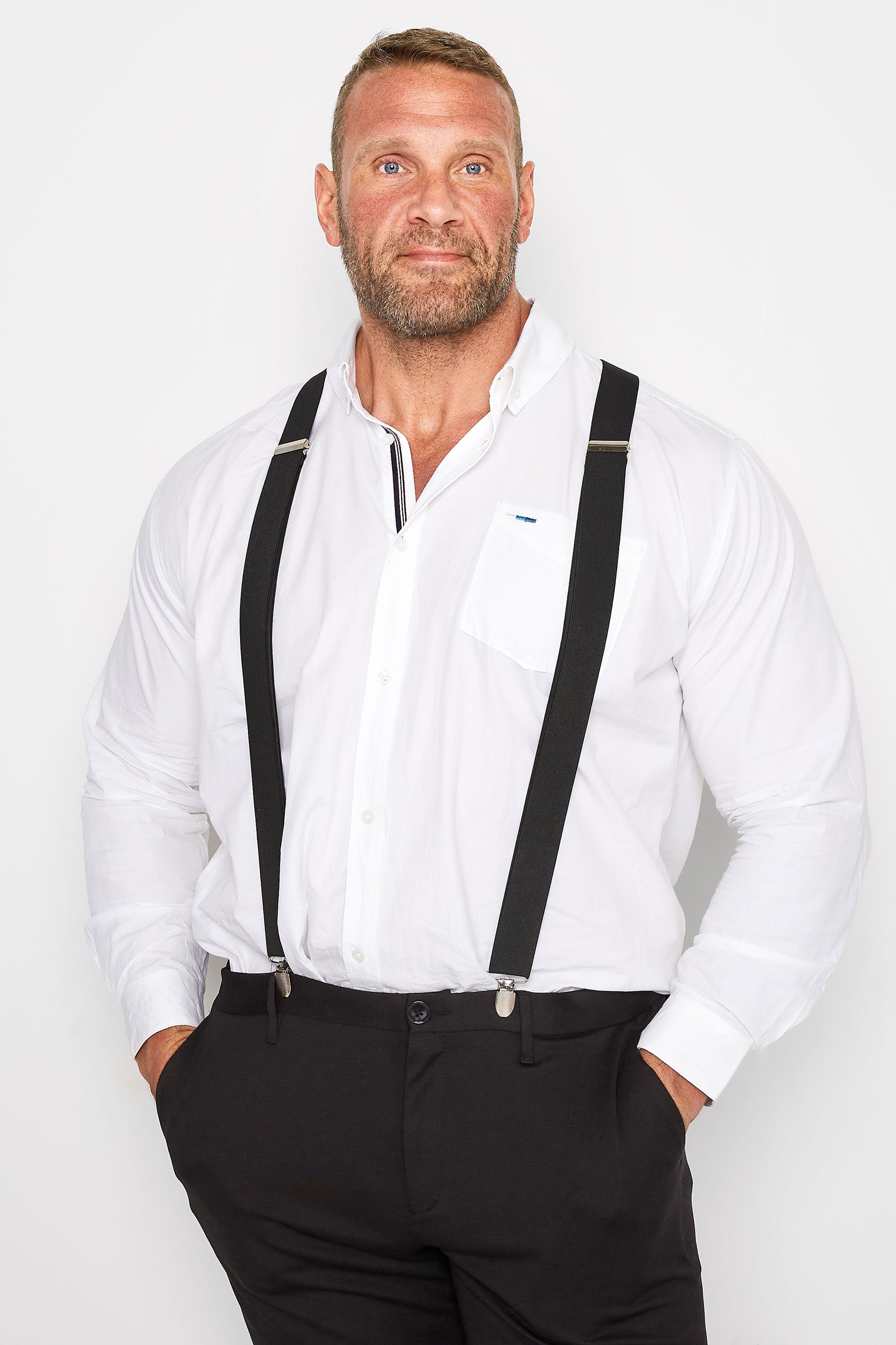BadRhino Big & Tall Black Braces | BadRhino 3