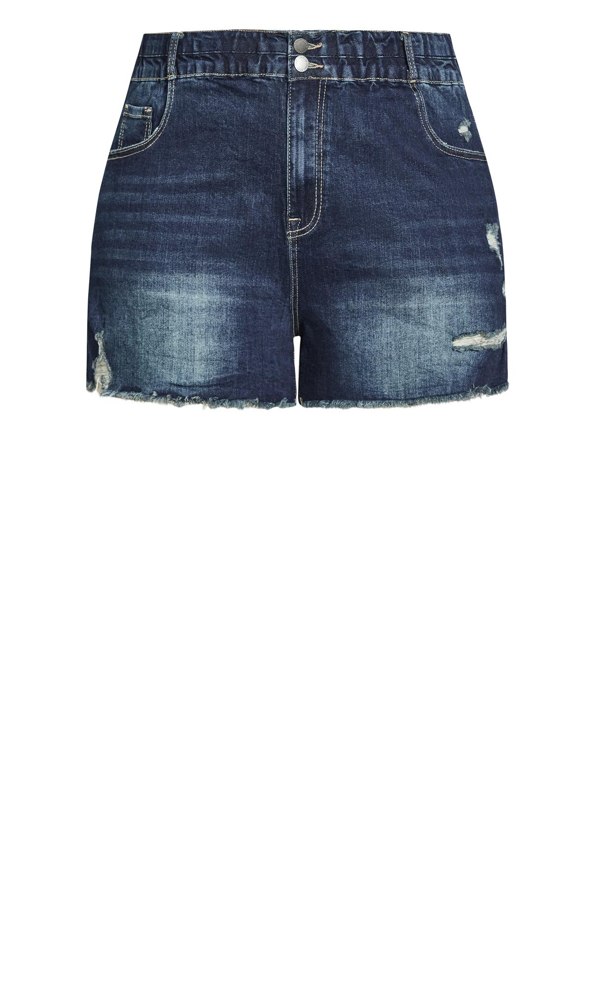 Harley Skye Dark Denim Short | Evans