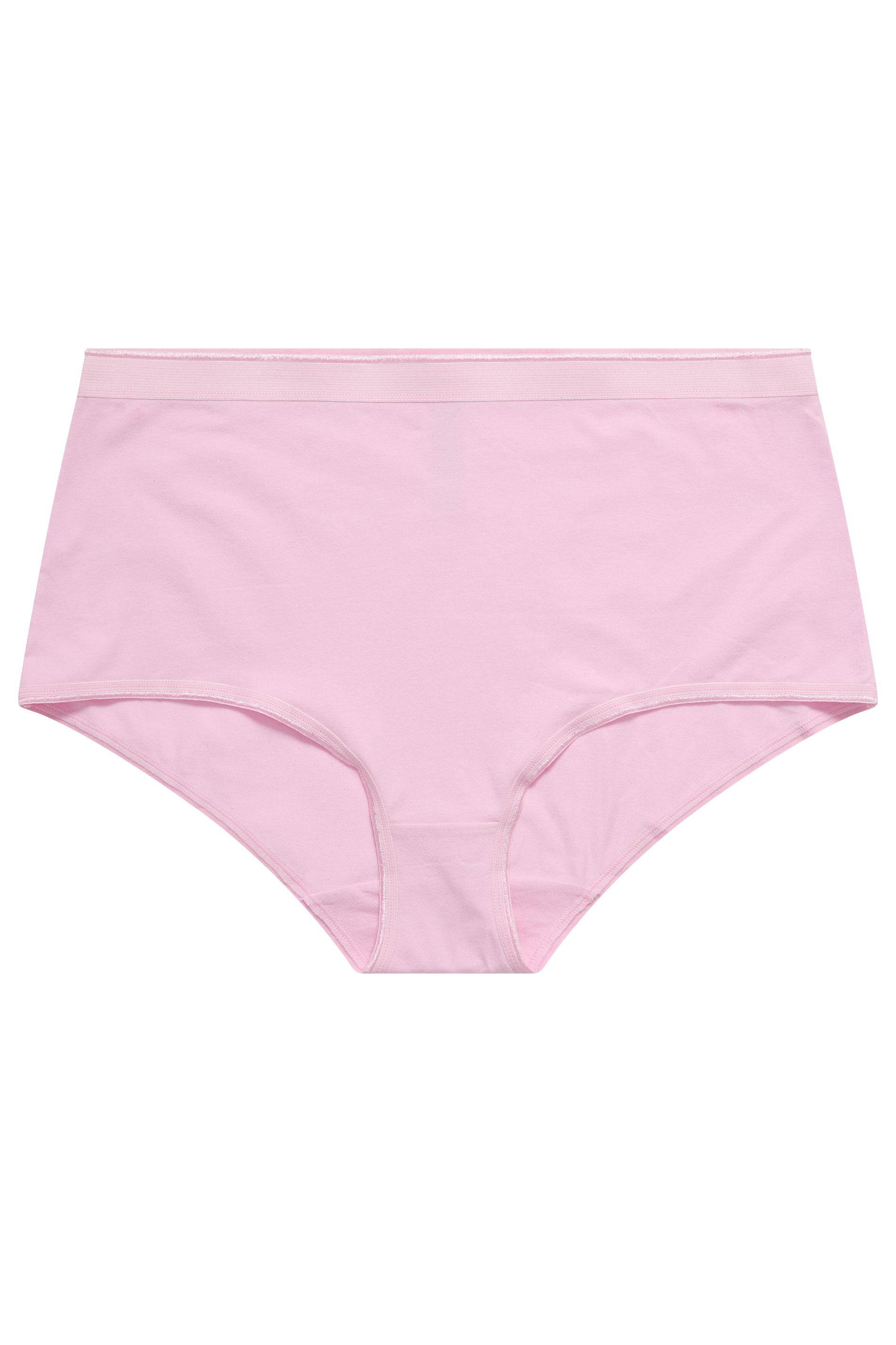 YOURSET 5 PACK Plus Size Pink Heart Print Full Briefs | Yours Clothing 7