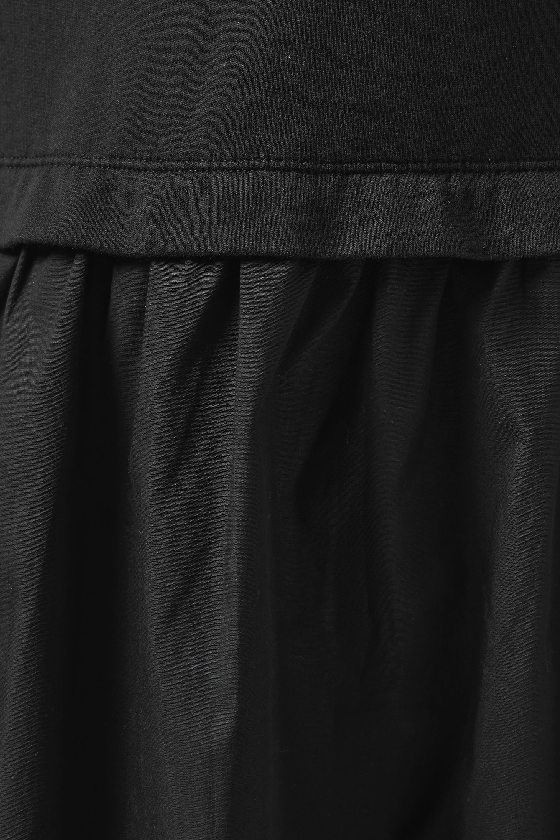 YOURS Plus Size Black 2-in-1 Poplin Jumper Dress | Yours Clothing 4
