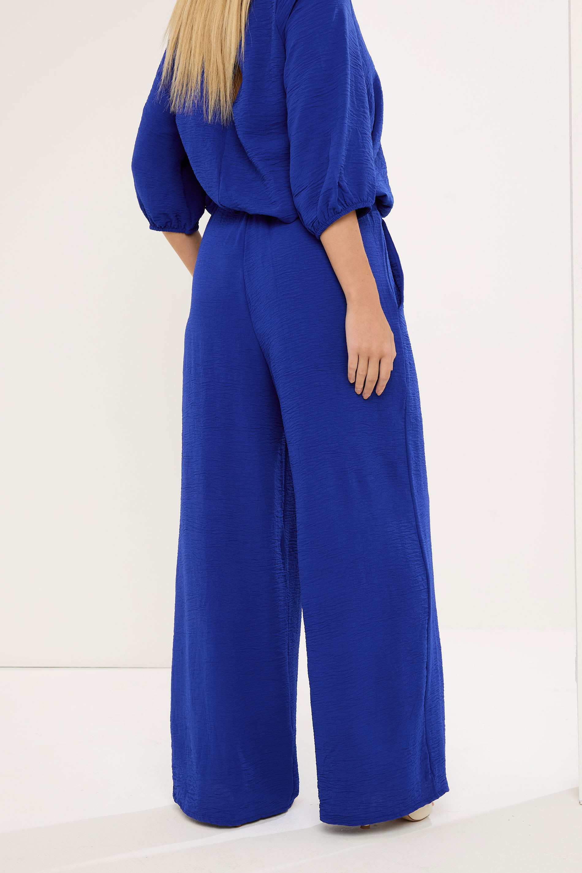 STAR Cobalt Blue Wide Leg Trousers | StarByJM 2