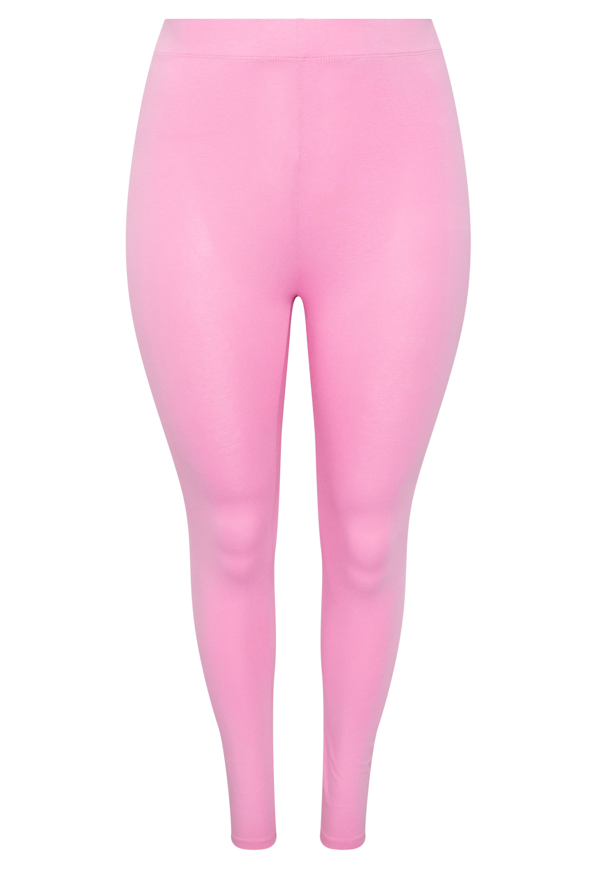 YOURS Plus Size Pink Leggings | Yours Clothing 5