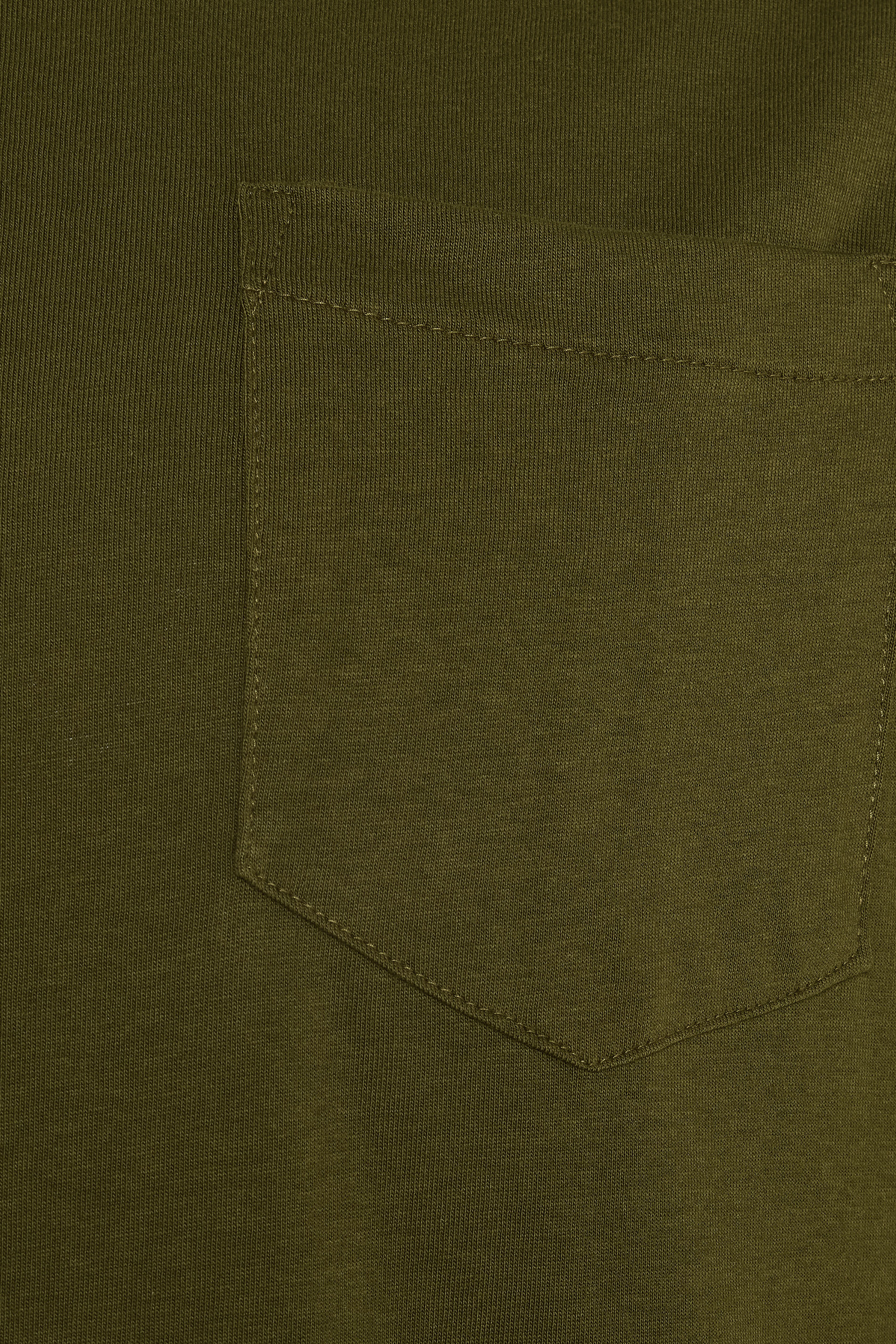KAM Big & Tall Olive Green Ringer T-Shirt | BadRhino 2