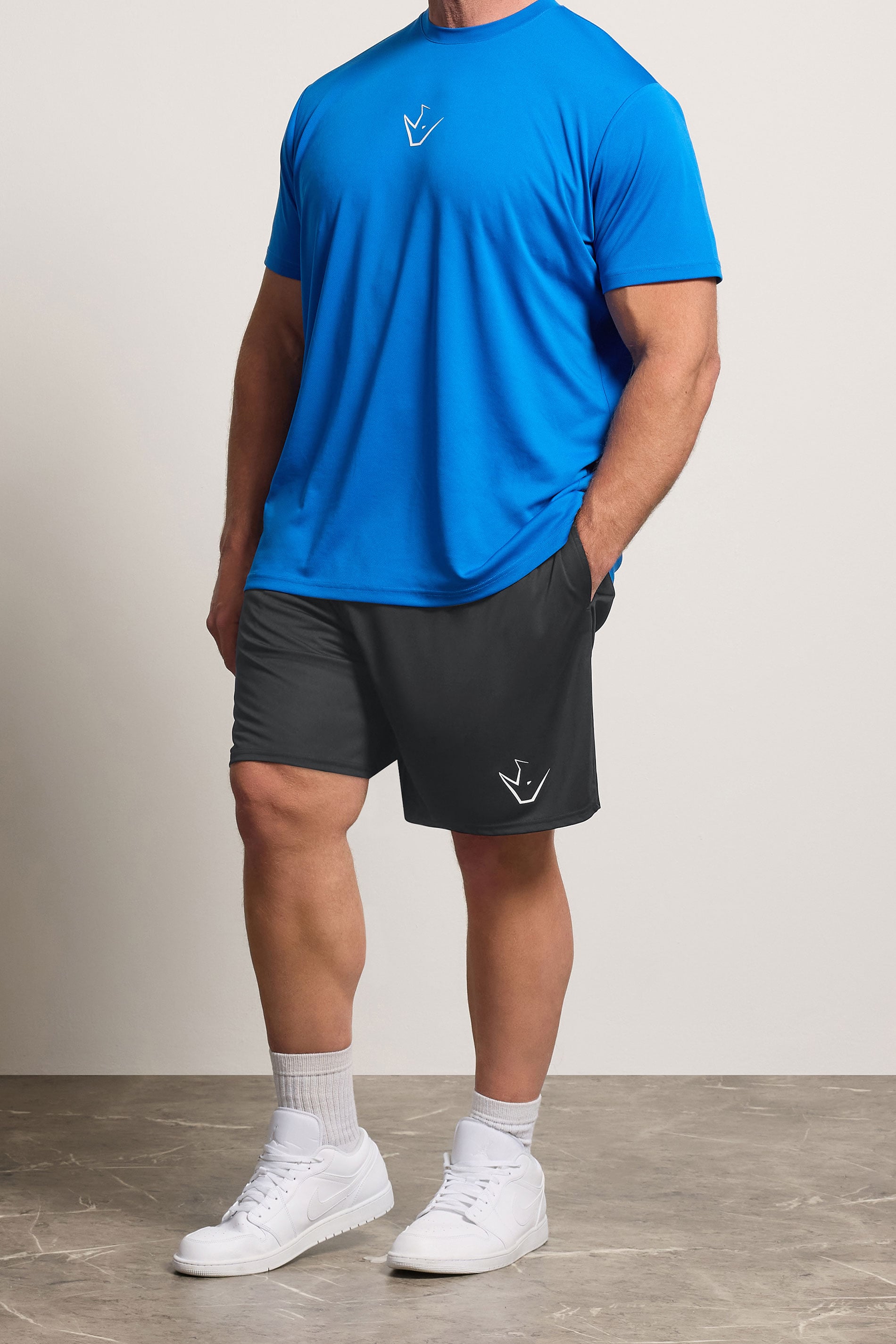 IronRhino Big & Tall Black Lightweight Performance Shorts | BadRhino 3