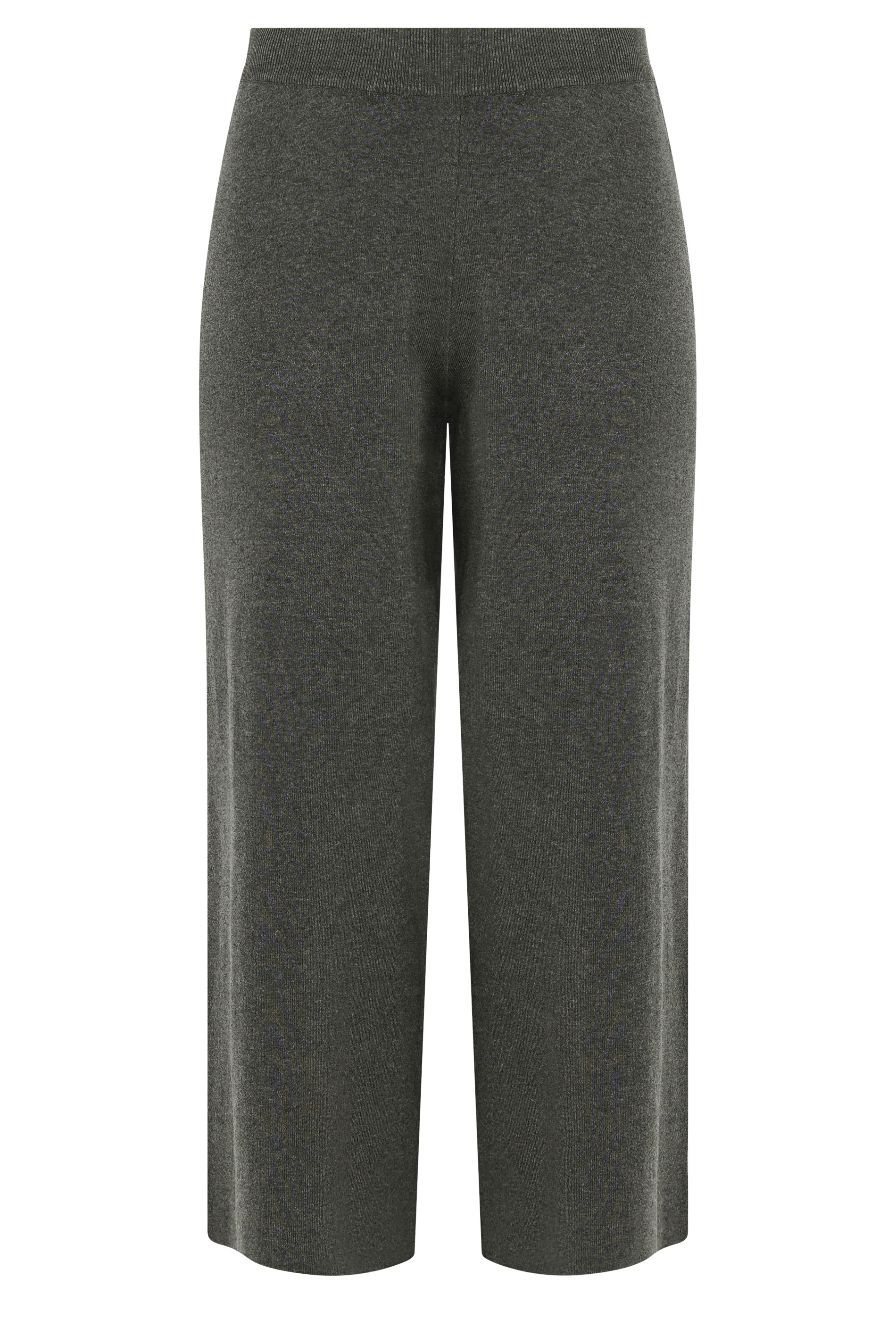 LIMITED COLLECTION Plus Size Grey Knitted Trousers | Yours Clothing 6