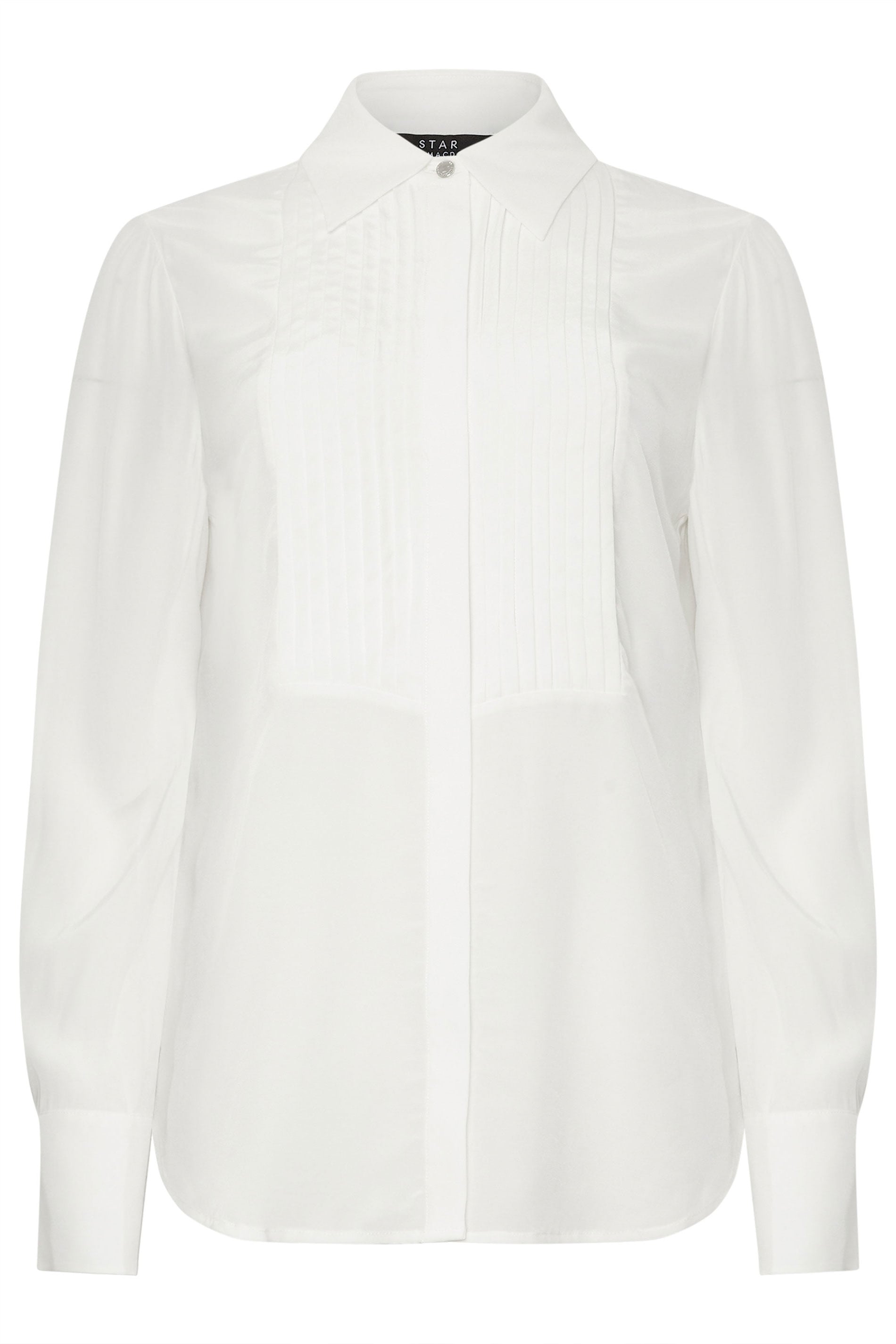 STAR White Pintuck Long Sleeve Shirt | StarByJM 7