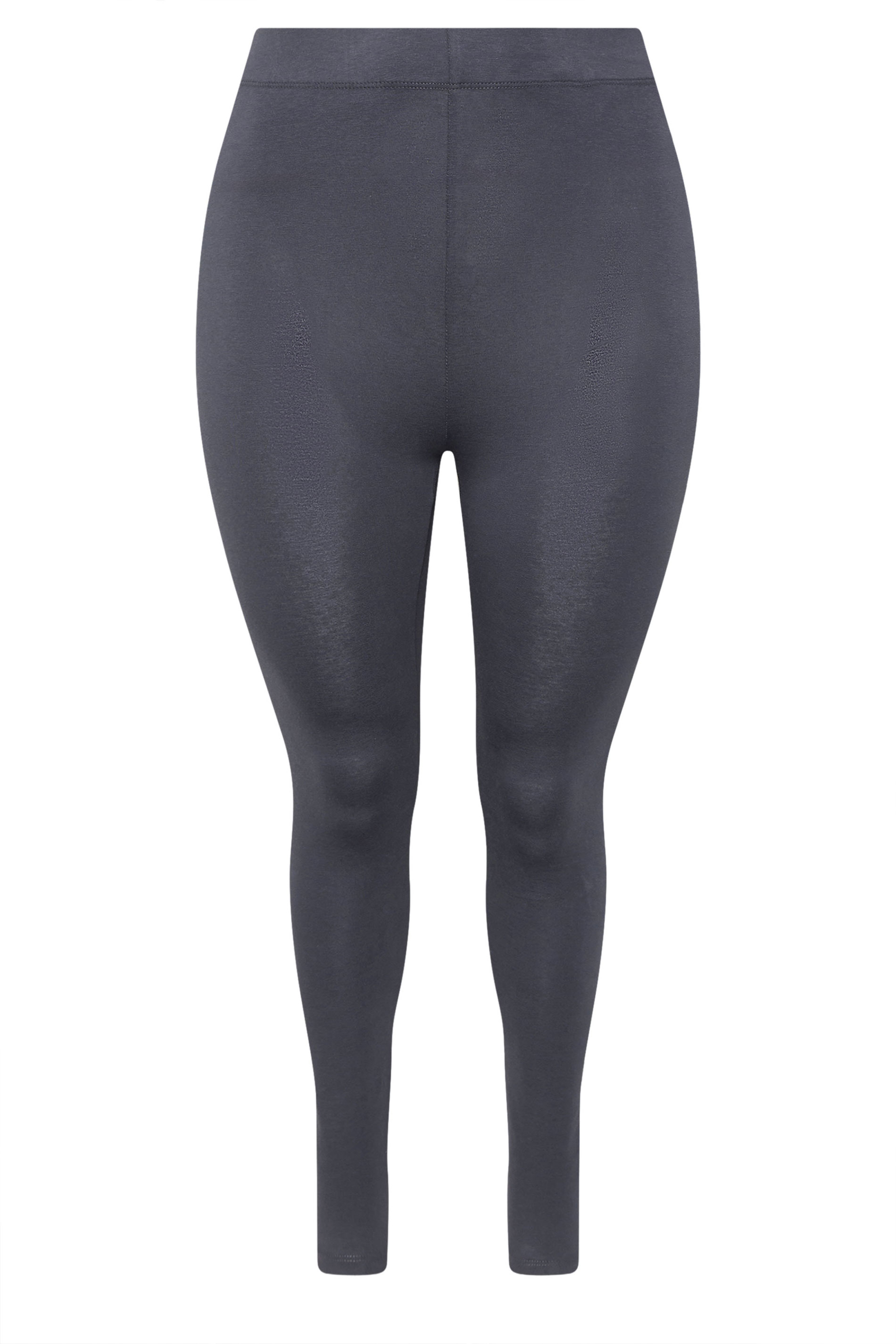 YOURS Plus Size Grey Leggings | Yours Clothing 5