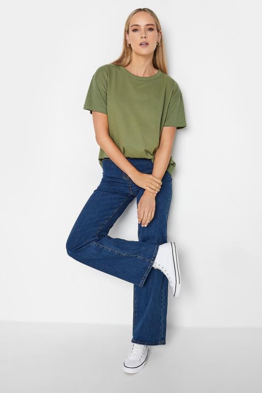 LTS Tall Khaki Green T-Shirt | Long Tall Sally 5