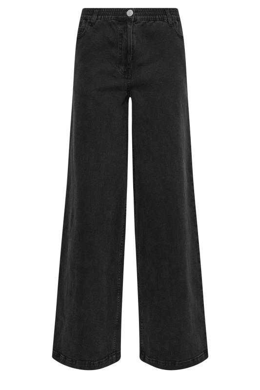 LTS Tall Black Puddle Jeans | Long Tall Sally 3