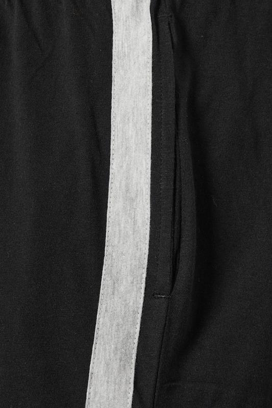 BadRhino Big & Tall Black Lightweight Lounge Shorts | BadRhino 4