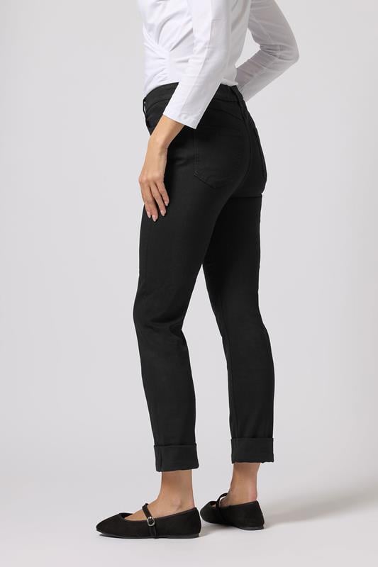 M&Co Black Ankle Grazer Cigarette Jeans | M&Co 2
