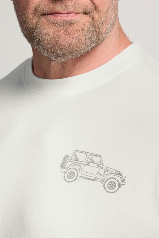 BadRhino White 'Forever Off-Roader' Tee | BadRhino 4
