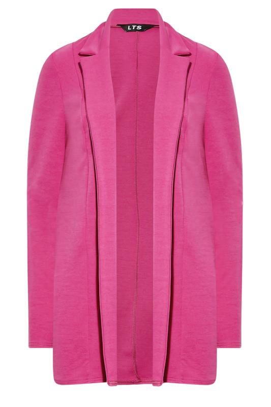 LTS Pink Scuba Longline Blazer | Long Tall Sally 6