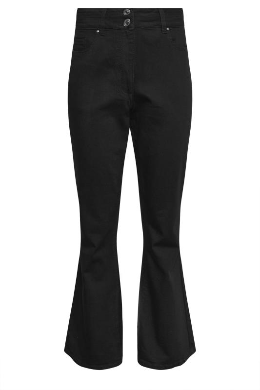 M&Co Black Lift & Shape Kick Flare Jeans | M&Co 6