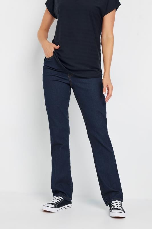 LTS Tall Women's Blue Straight Leg Jeans | Long Tall Sally  1