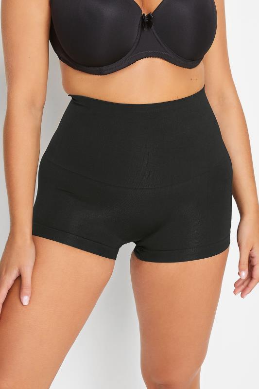 Black Lace Trim Anti Chafing High Waisted Shorts