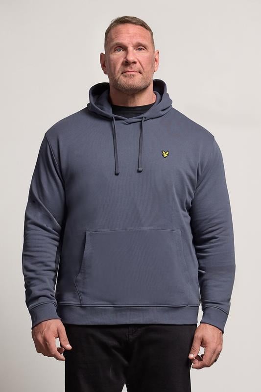  LYLE & SCOTT Big & Tall Grey Hoodie