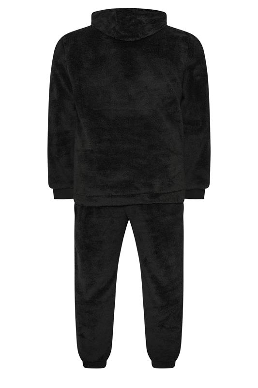 BadRhino Big & Tall Black Batman Super Soft Fleece Lounge Set | BadRhino 7